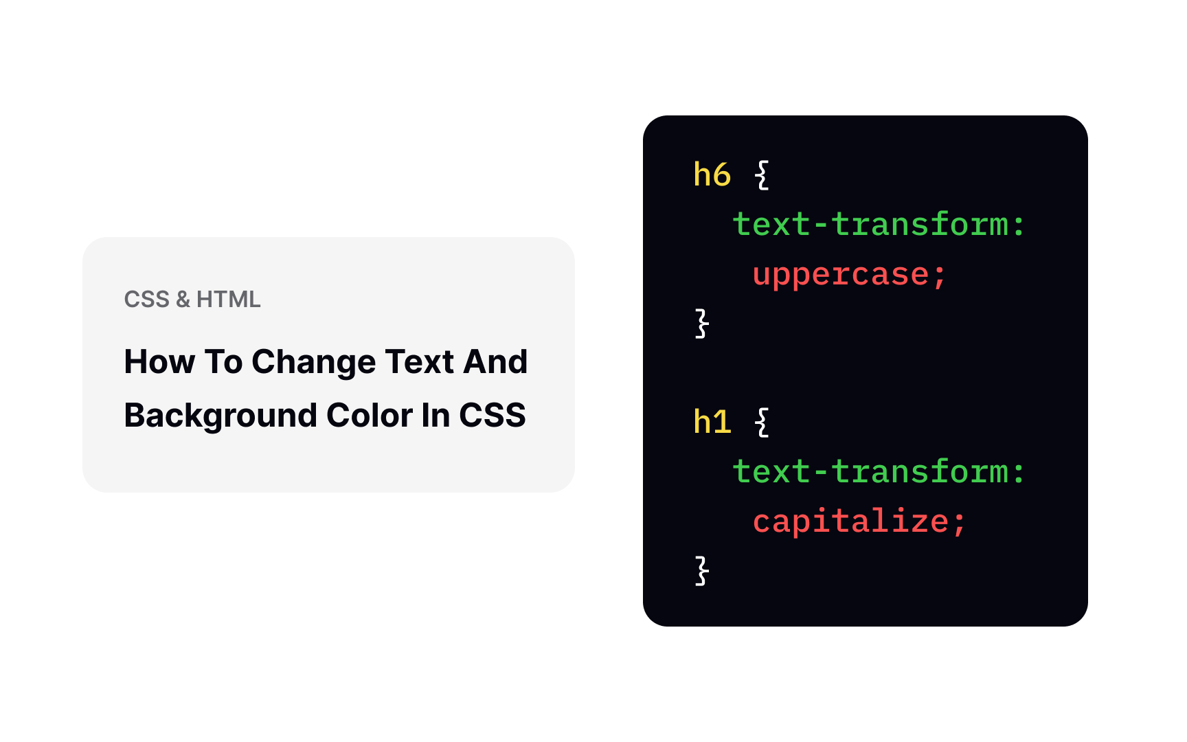 CSS text-transform property Best Practice