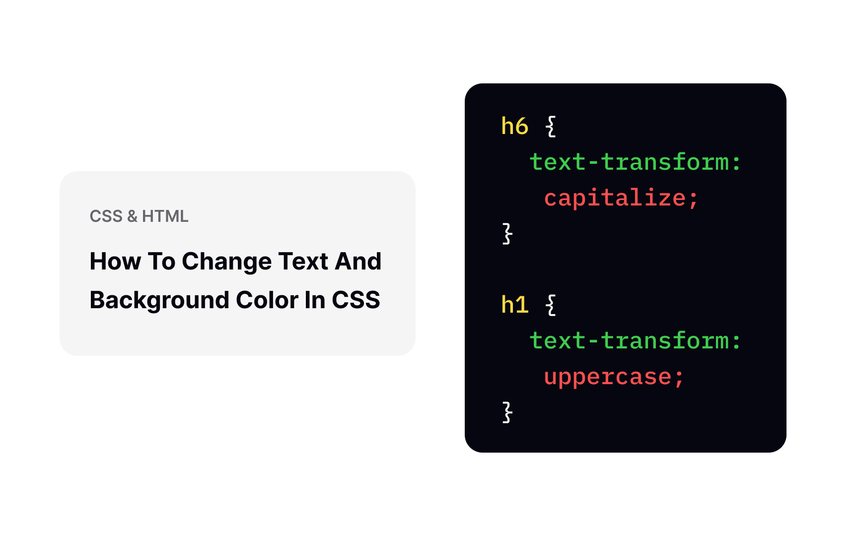 CSS text-transform property Bad Practice