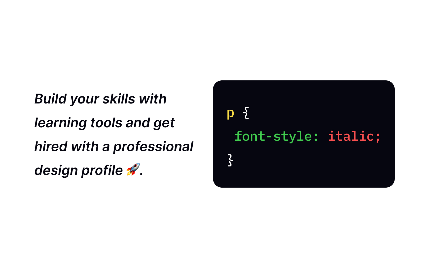 CSS font-style property Best Practice