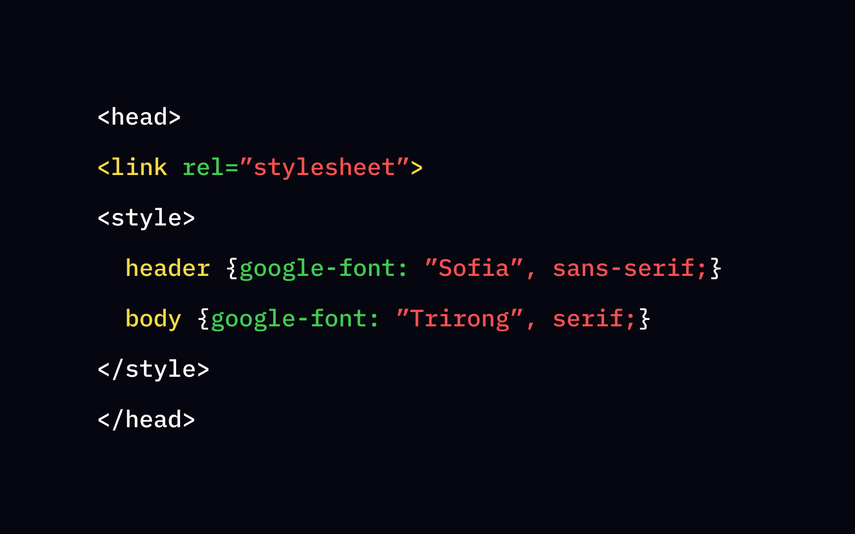 Google fonts in CSS Bad Practice