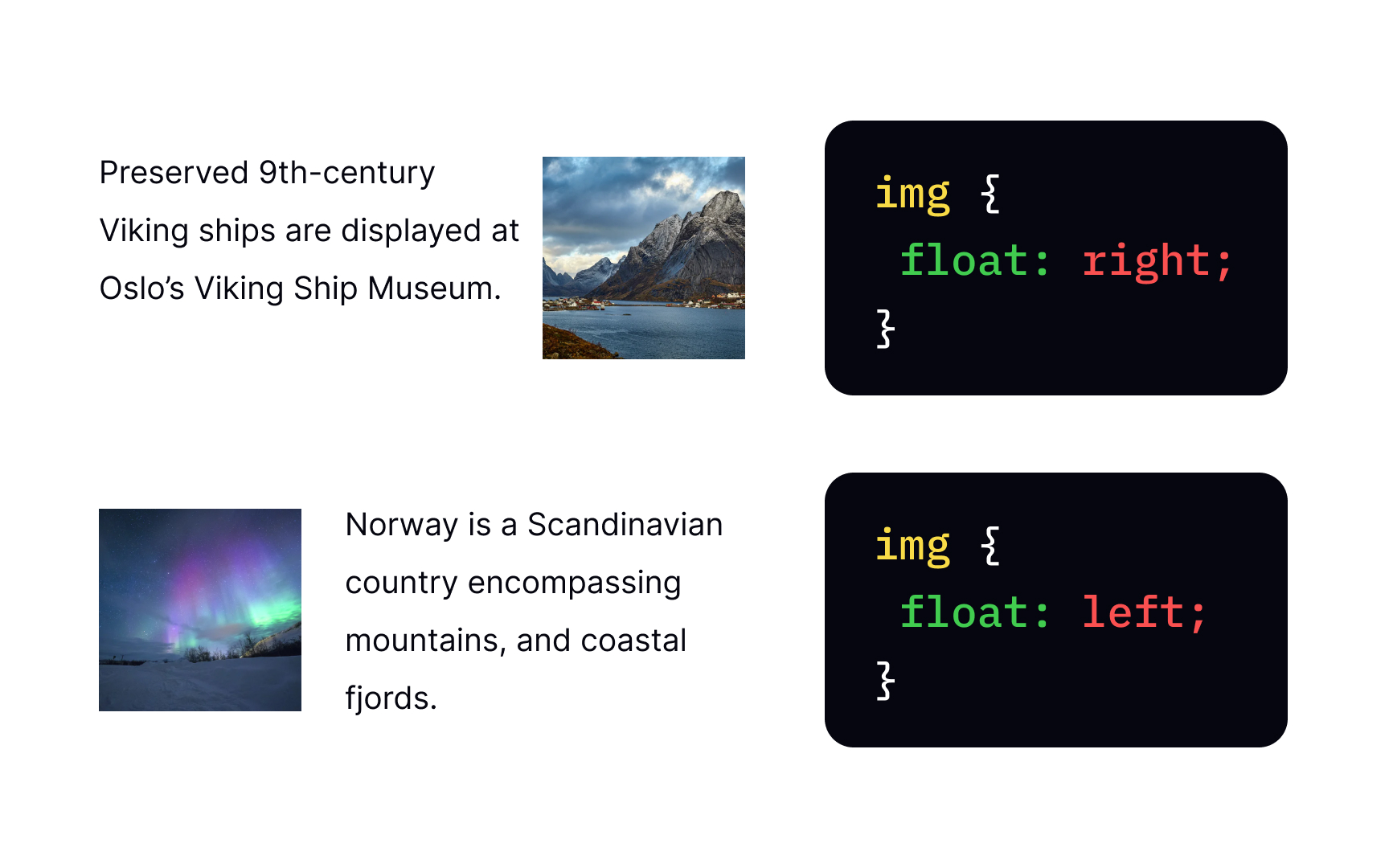 CSS float property Best Practice