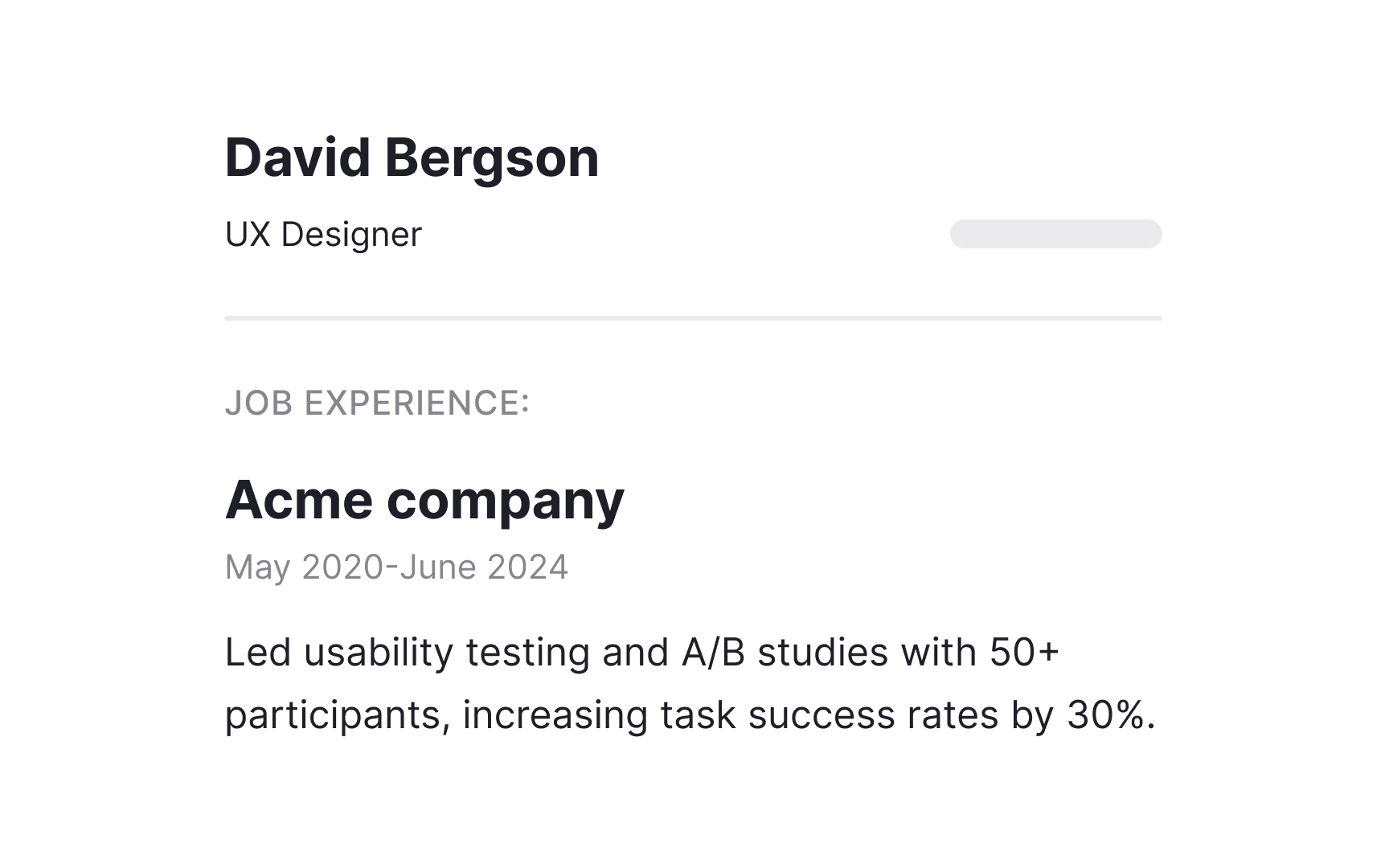 Access to expert experience Best Practice