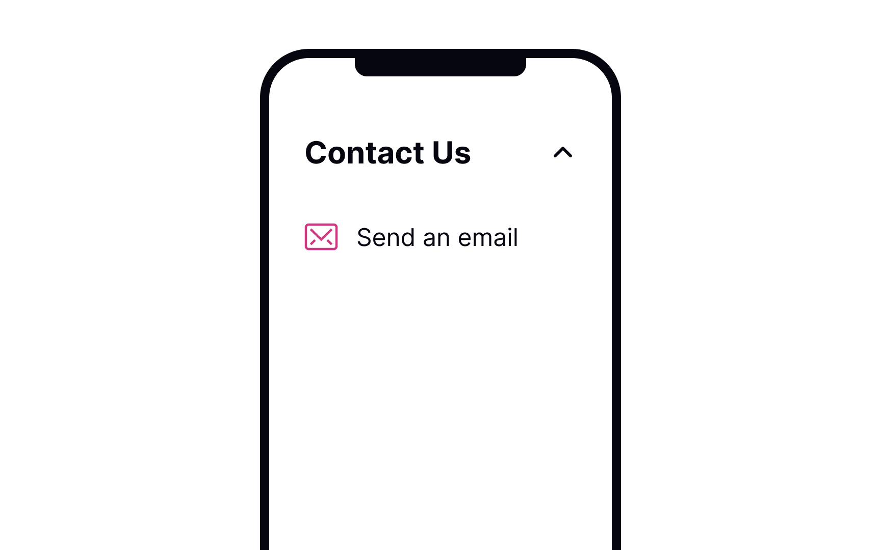 Show methods of contact Bad Practice