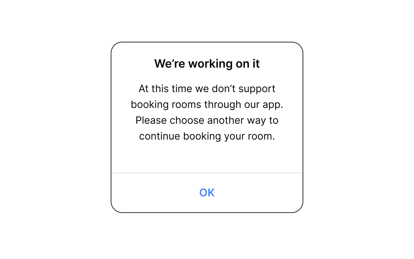 Offering support at the point of error Bad Practice