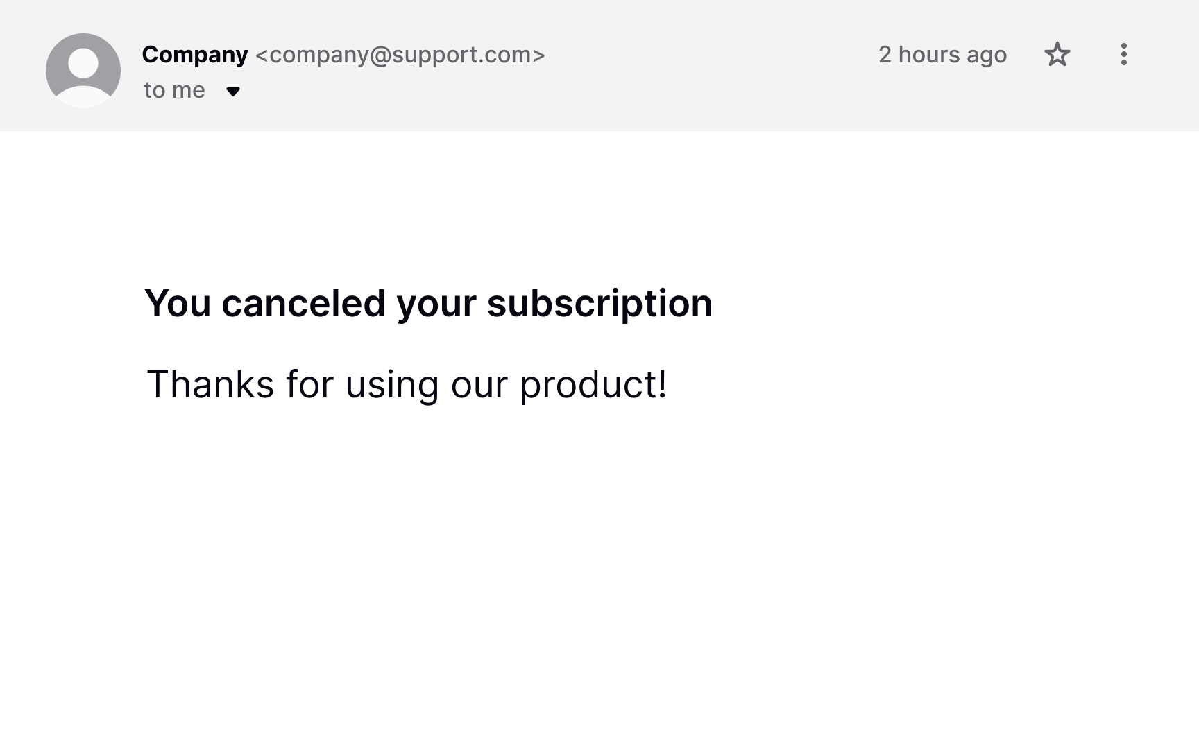 Follow-up via email Bad Practice