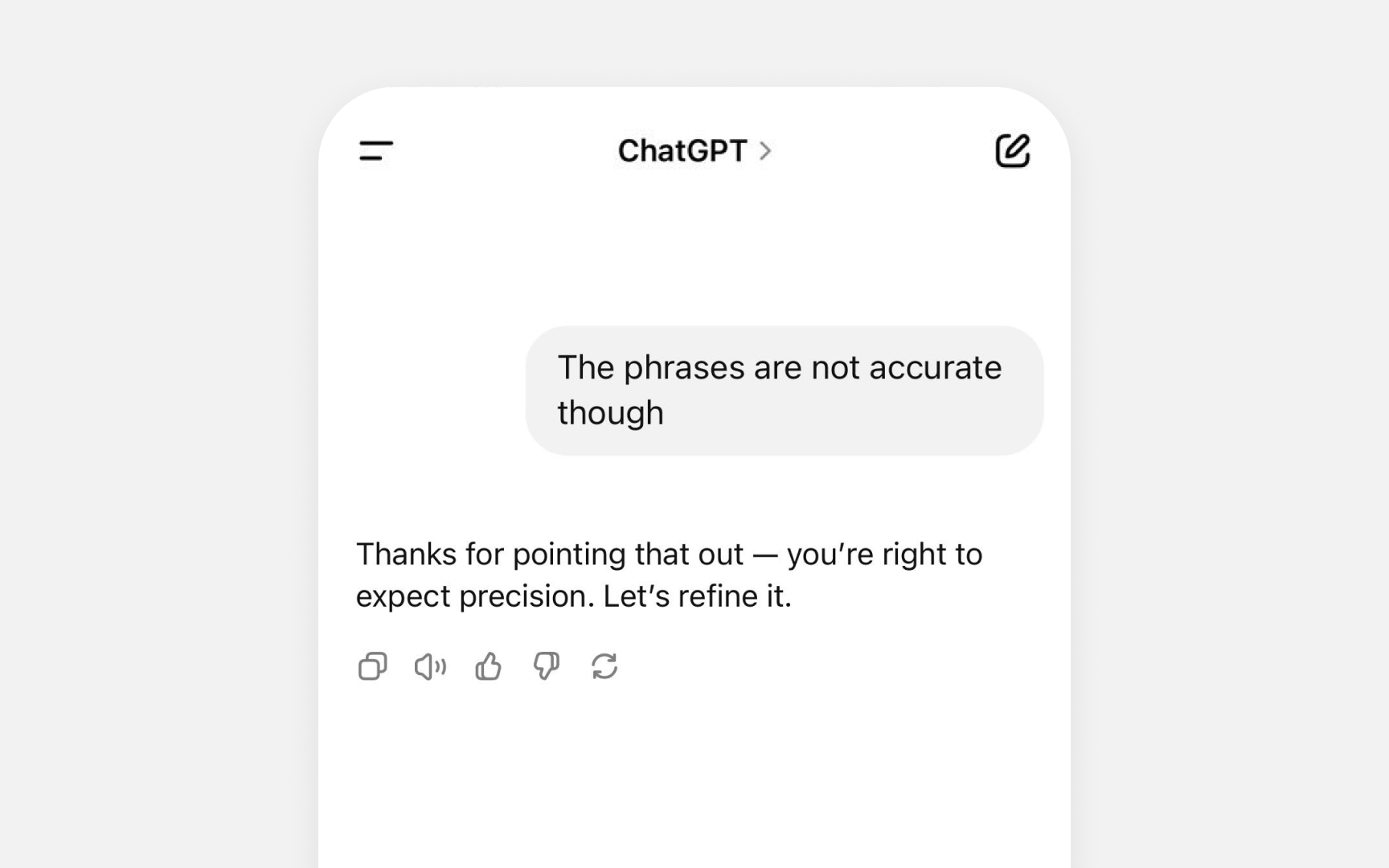 Recovery paths for unreliable outputs