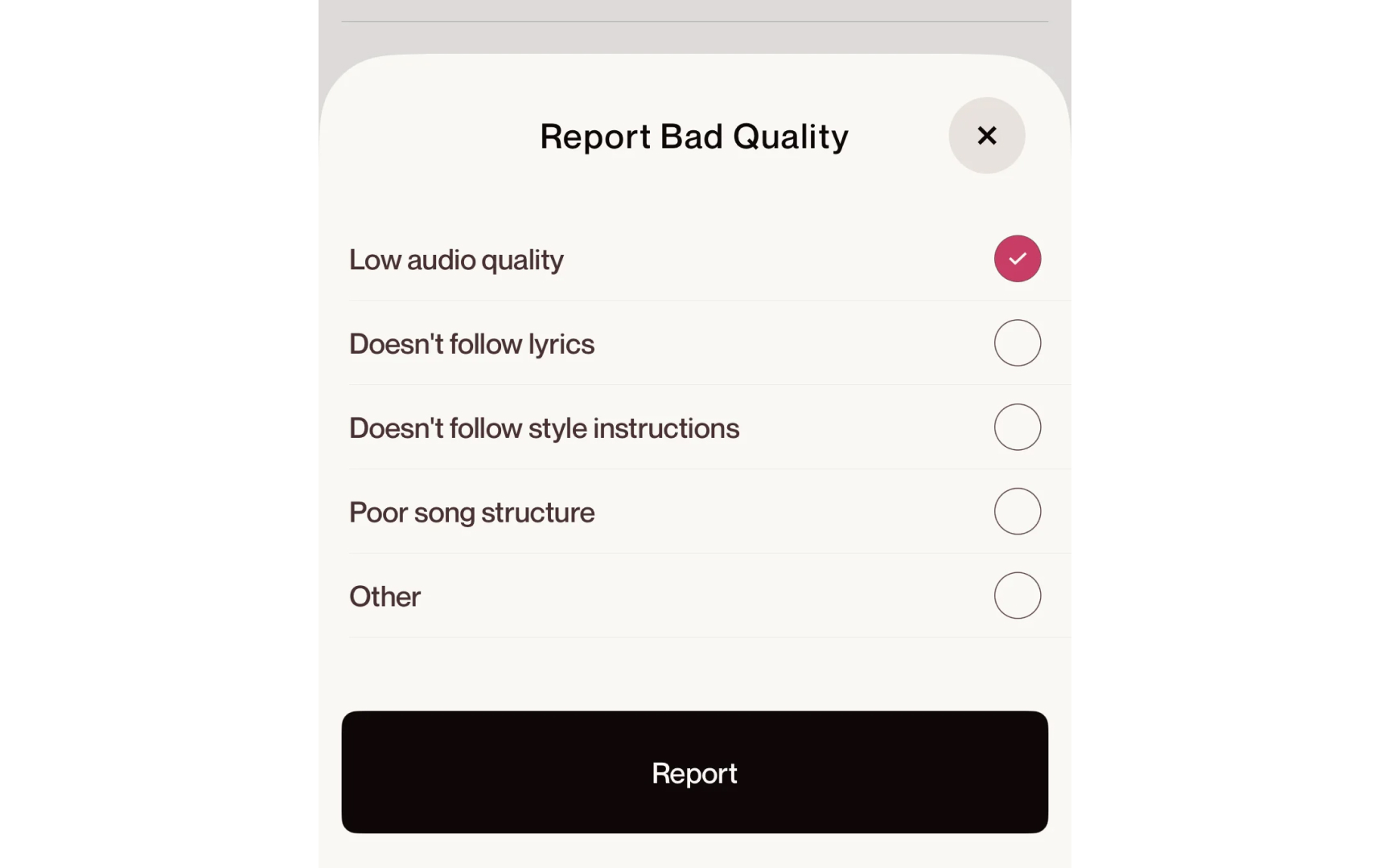 Explicit feedback mechanisms