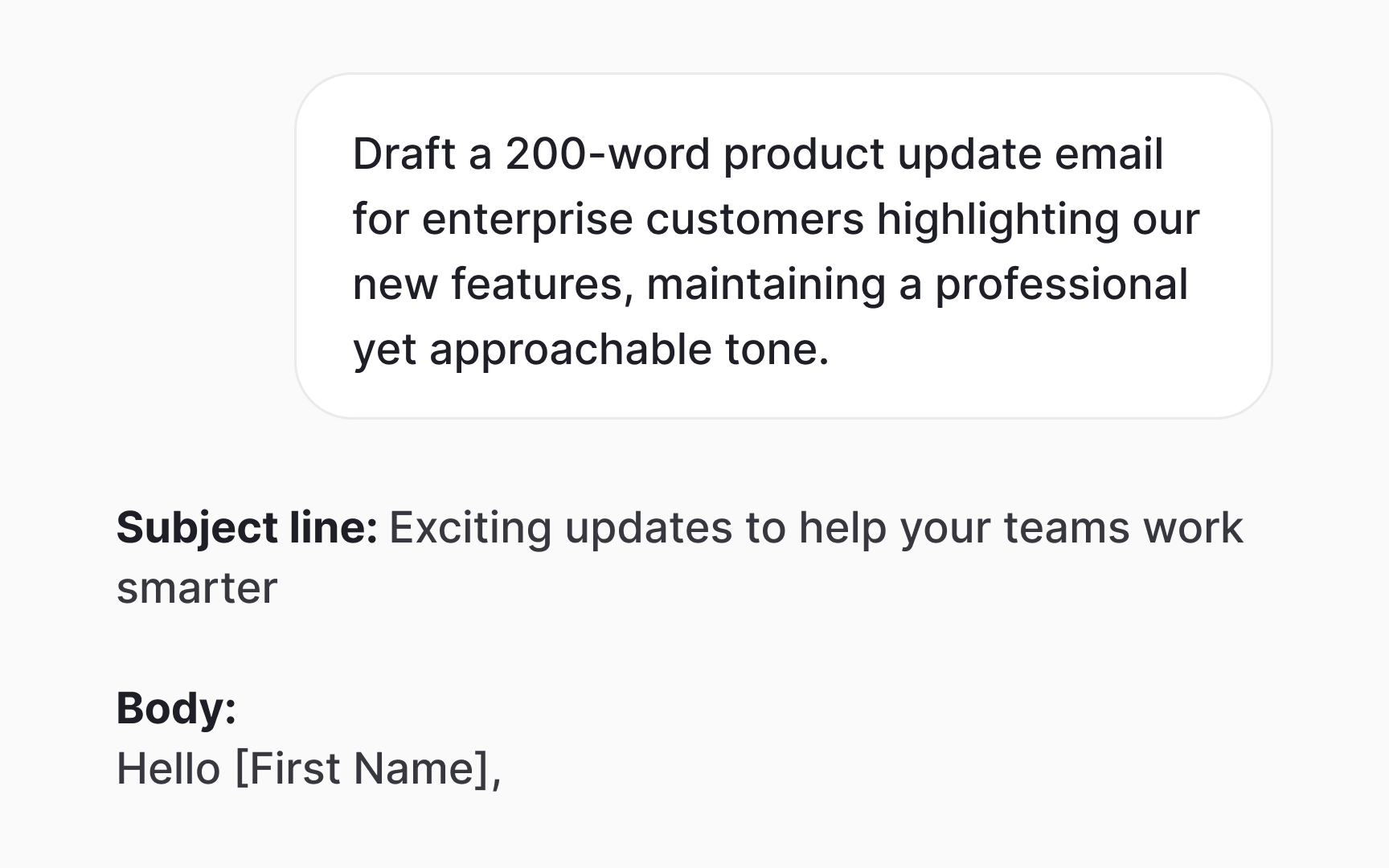 Task completion prompts