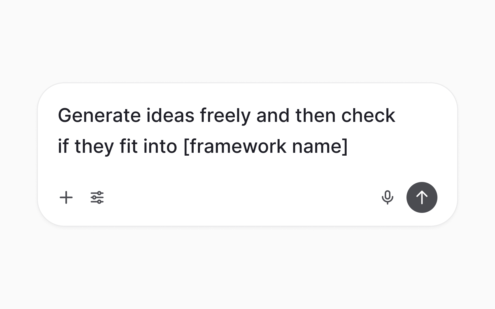 Structured brainstorming frameworks Bad Practice