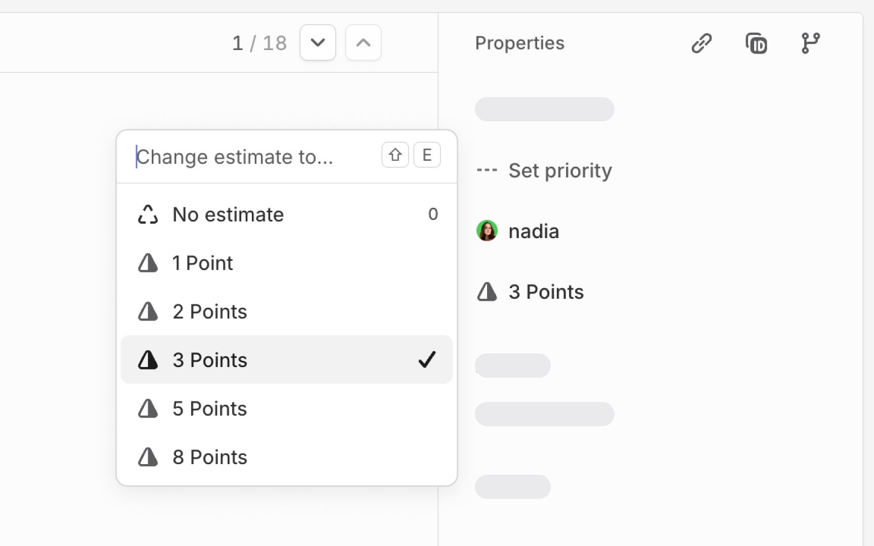 Story point estimation