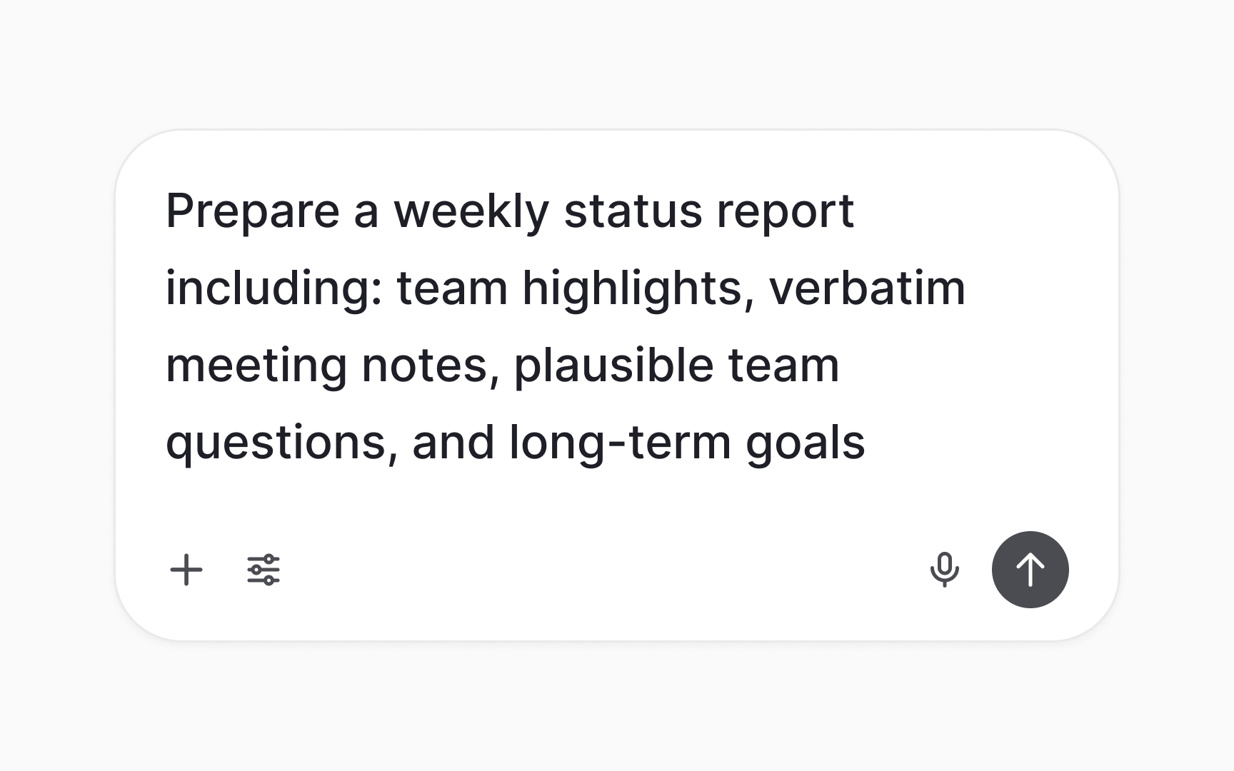 Status report generation Bad Practice