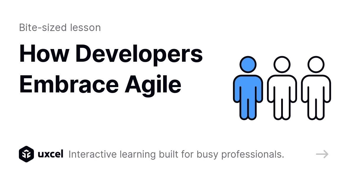 How Developers Embrace Agile Interactive Lesson