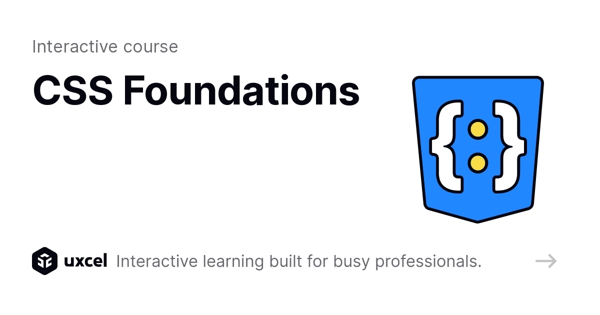 CSS Foundations Online Course | Uxcel
