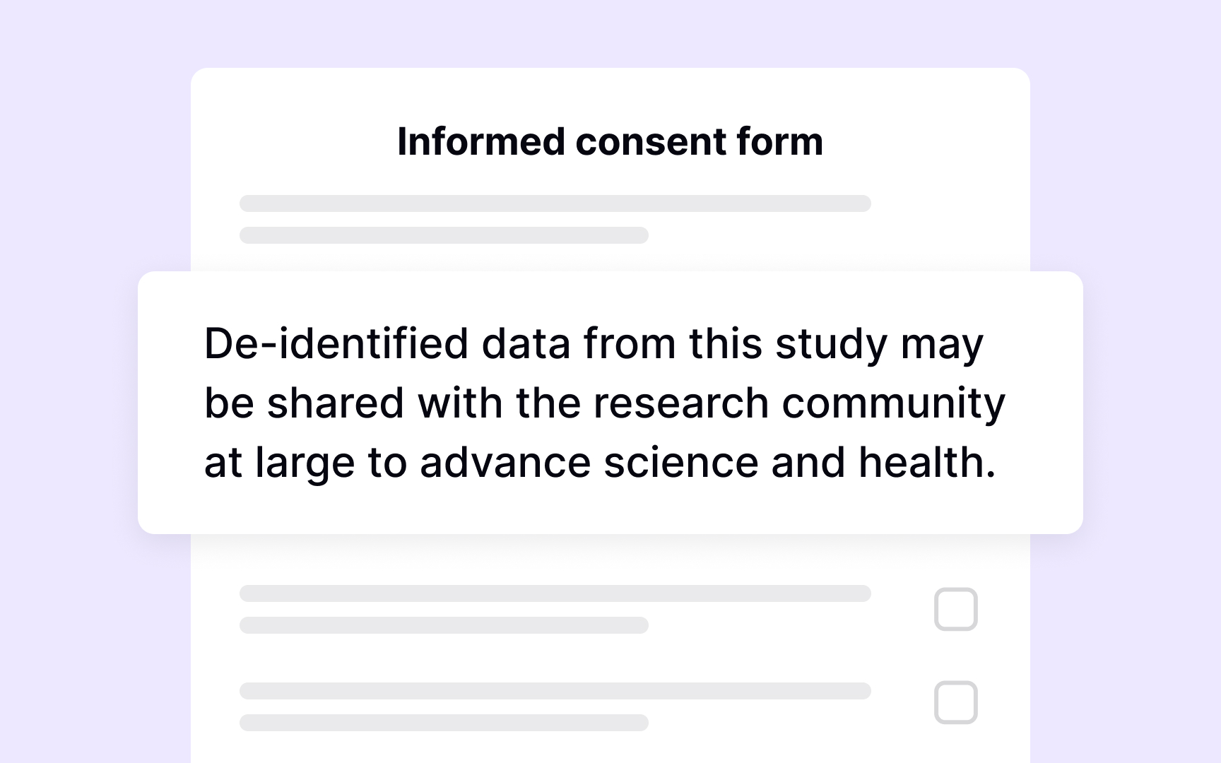 Prepare your research process for accessibility Bad Practice