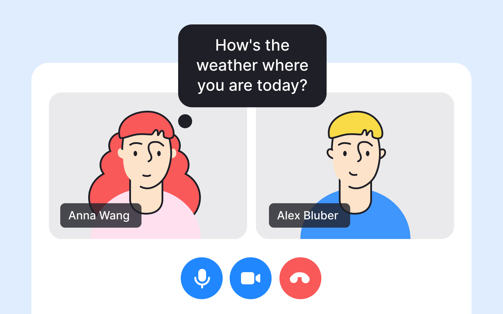Build rapport before a user interview starts