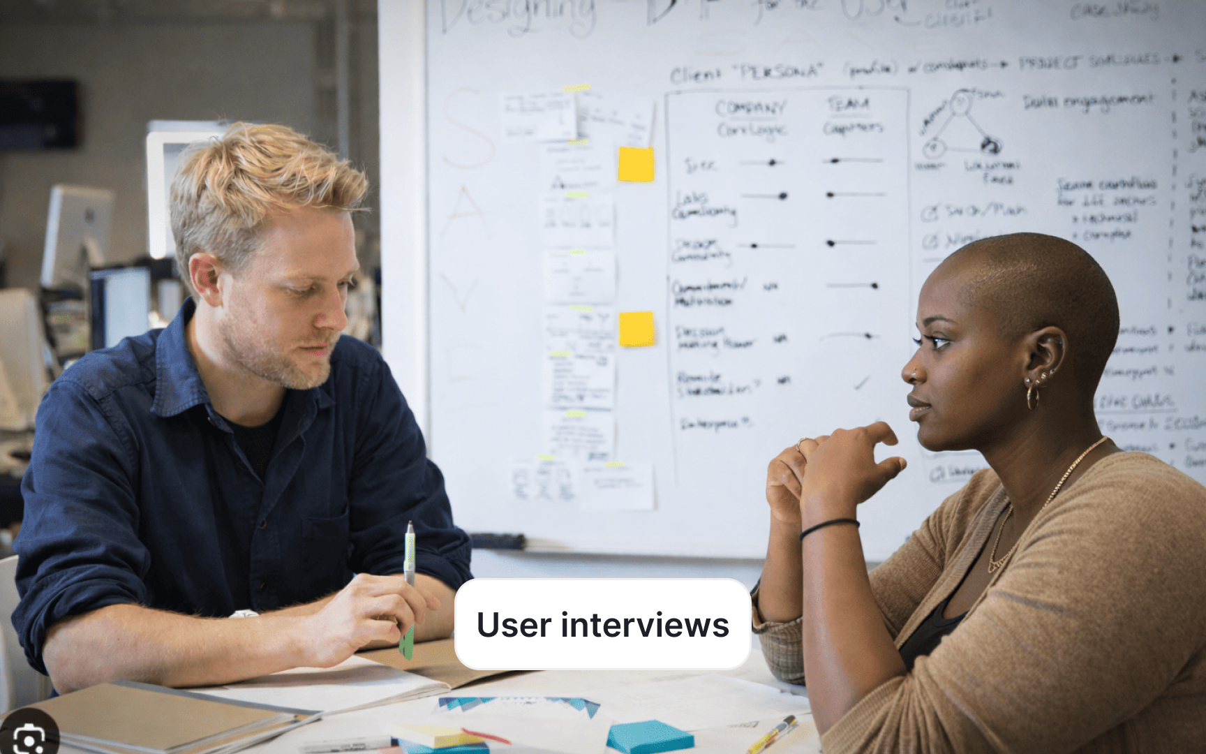 User interviews