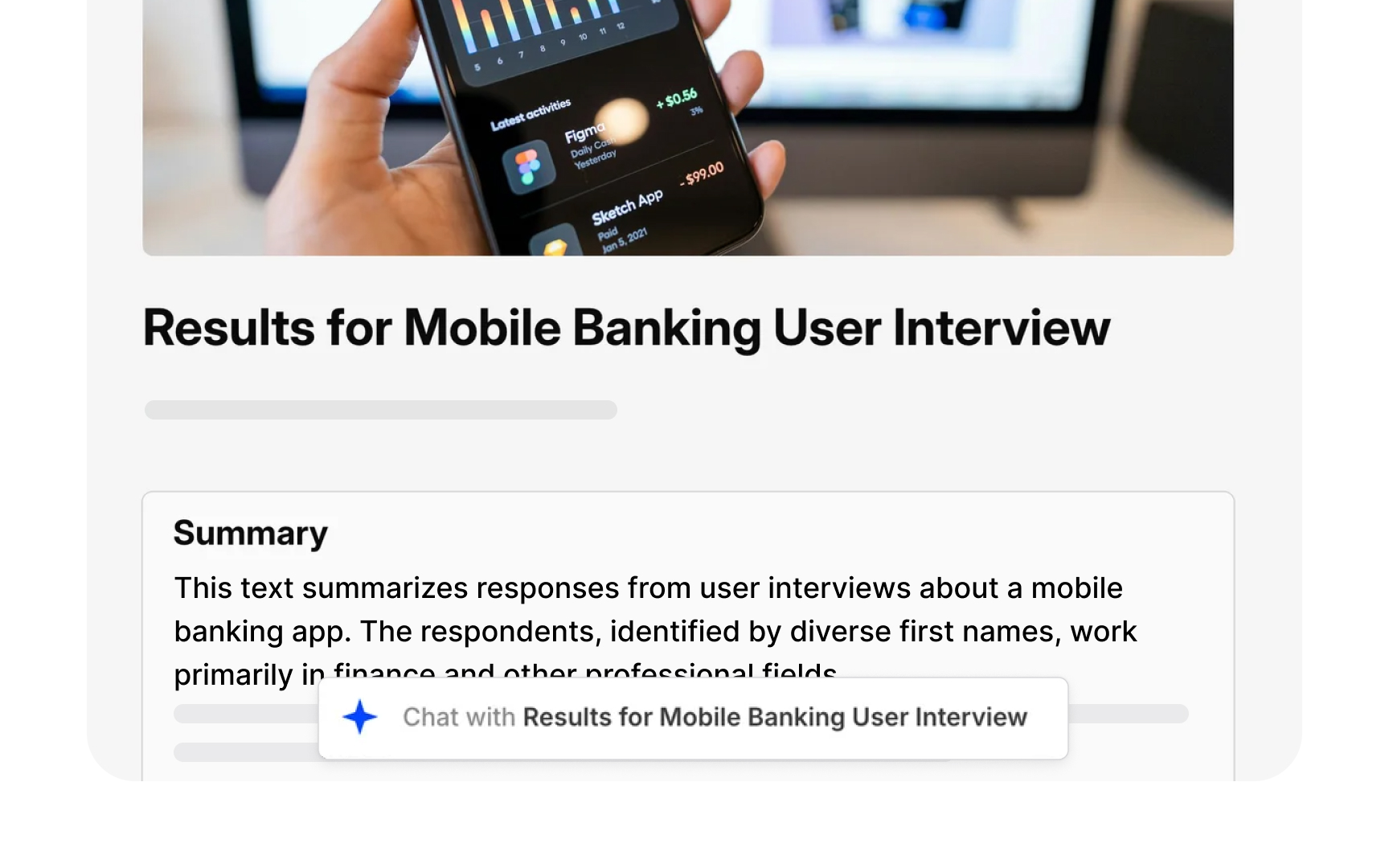 Use AI to support research session debriefs