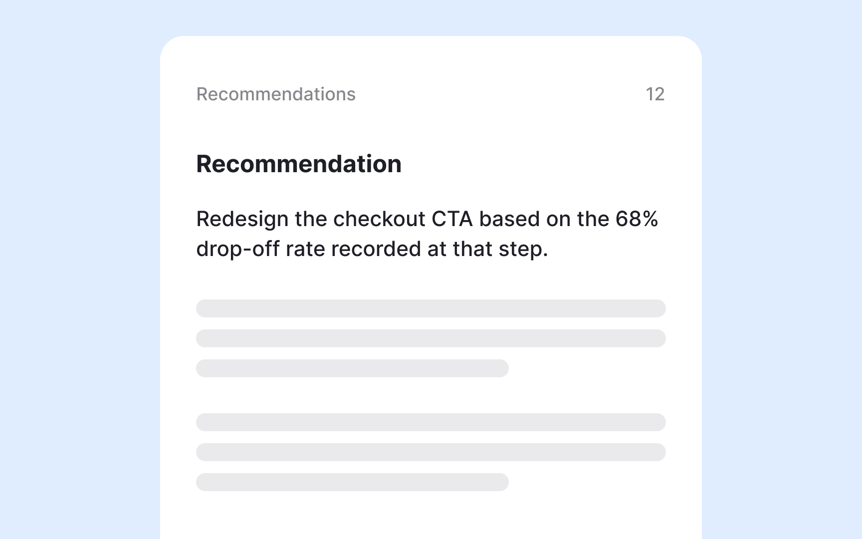 How to write data-backed recommendations Best Practice