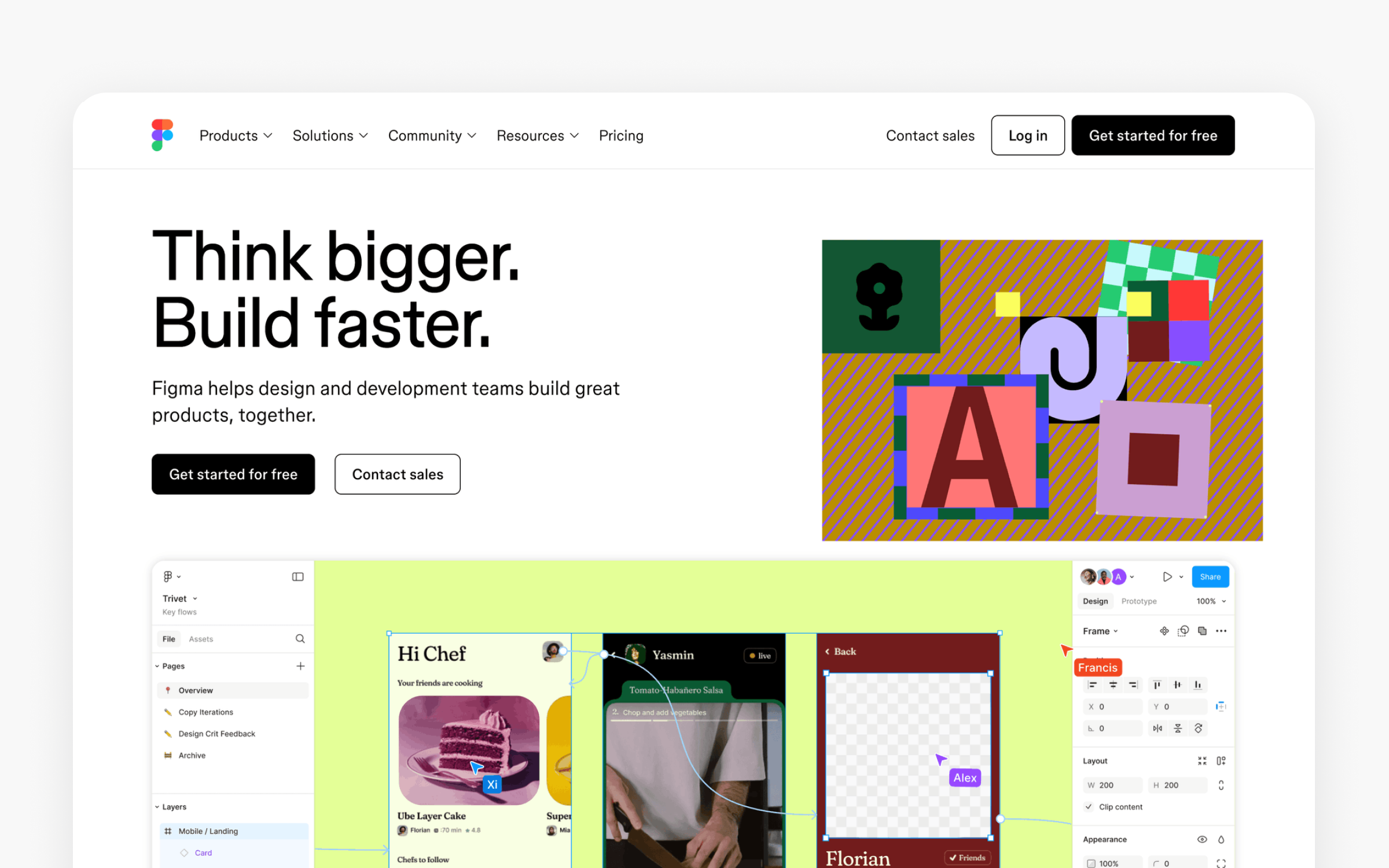 The Figma website
