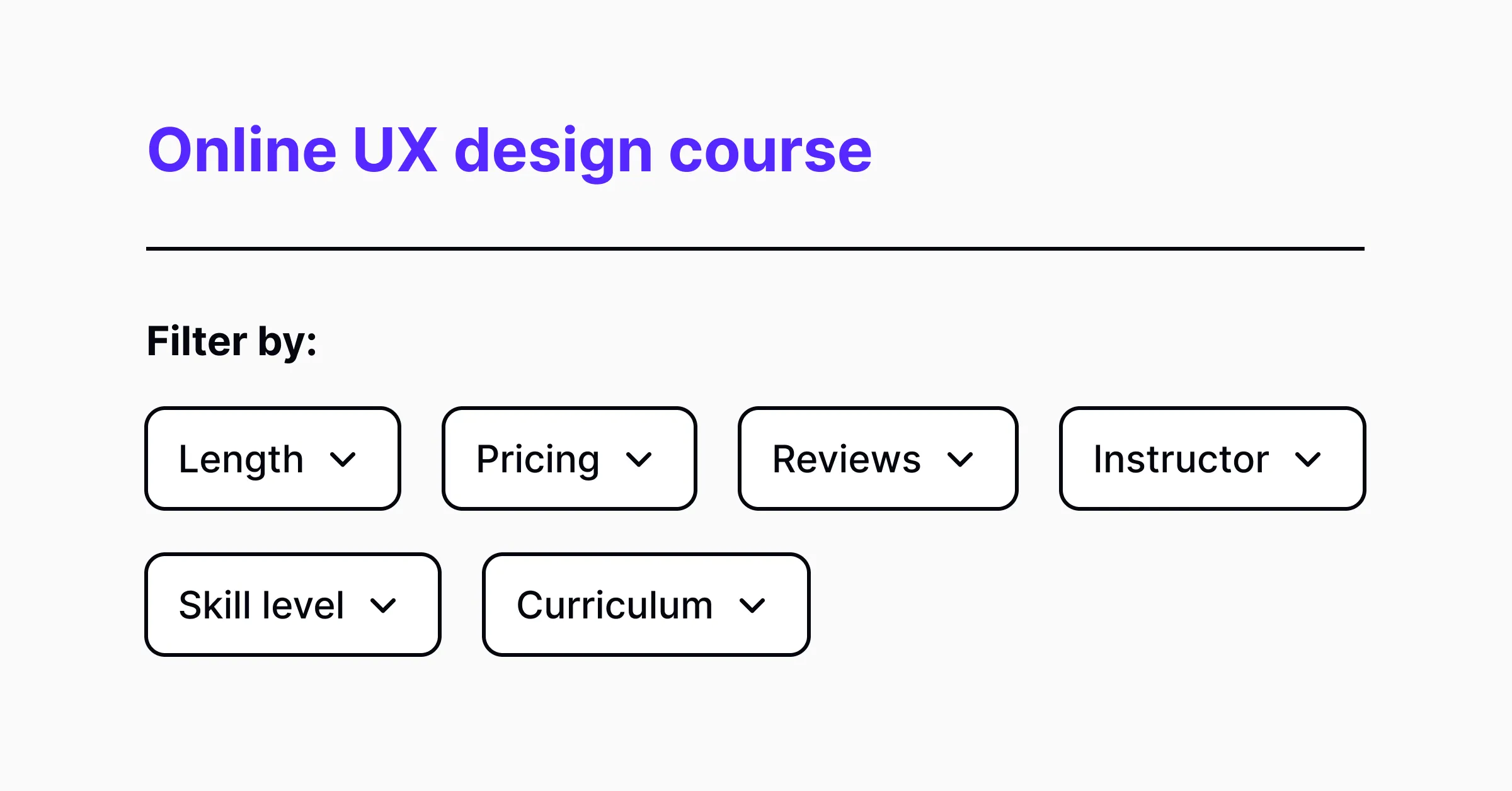 Criteria to consider when choosing an online UX design course