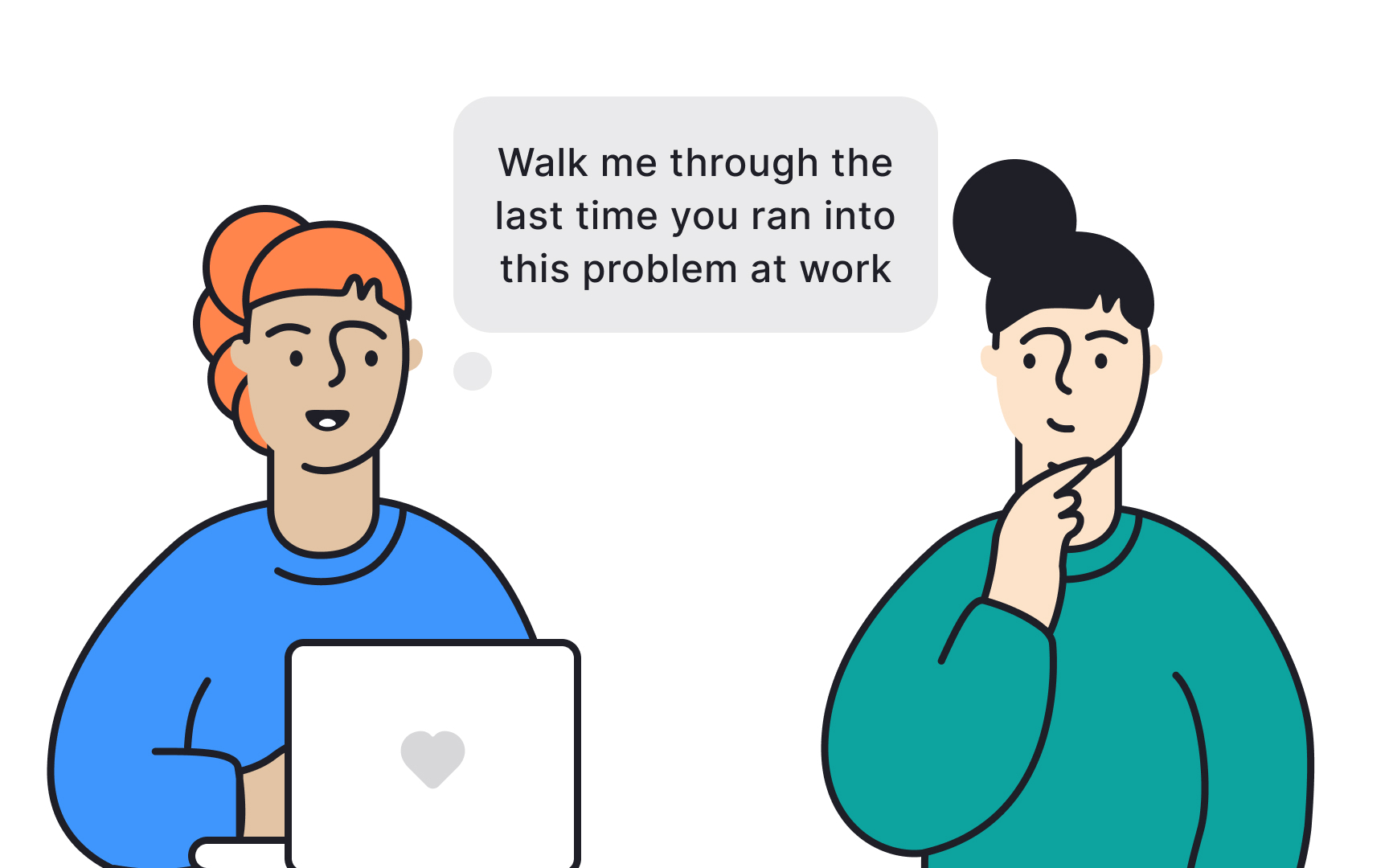 Ask about past behavior to avoid false positives in interviews Best Practice