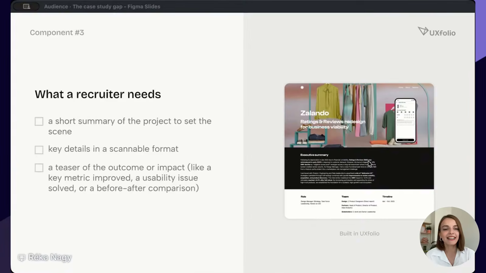The intro section slide