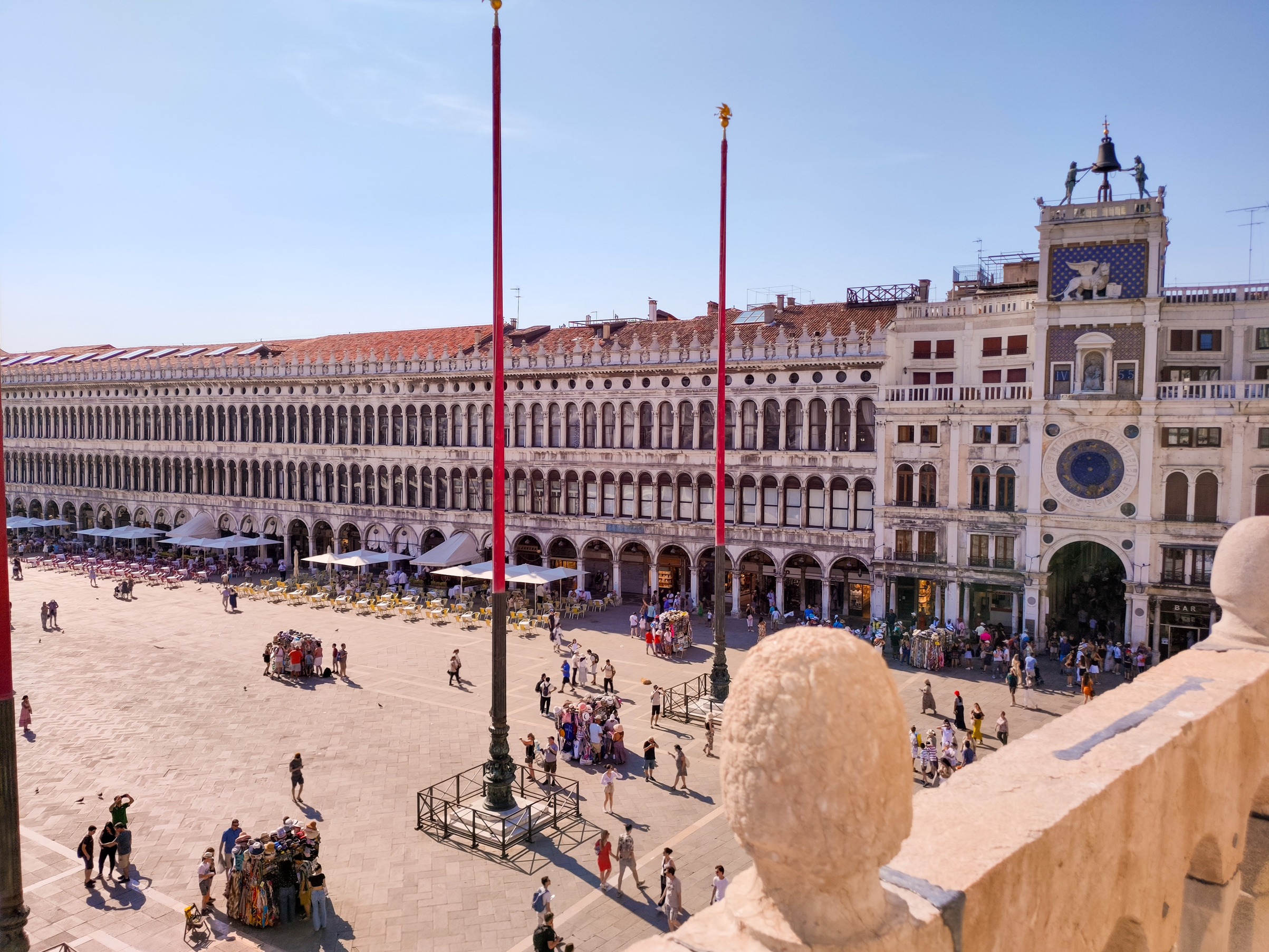 Piazza San Marco - view from the terrace