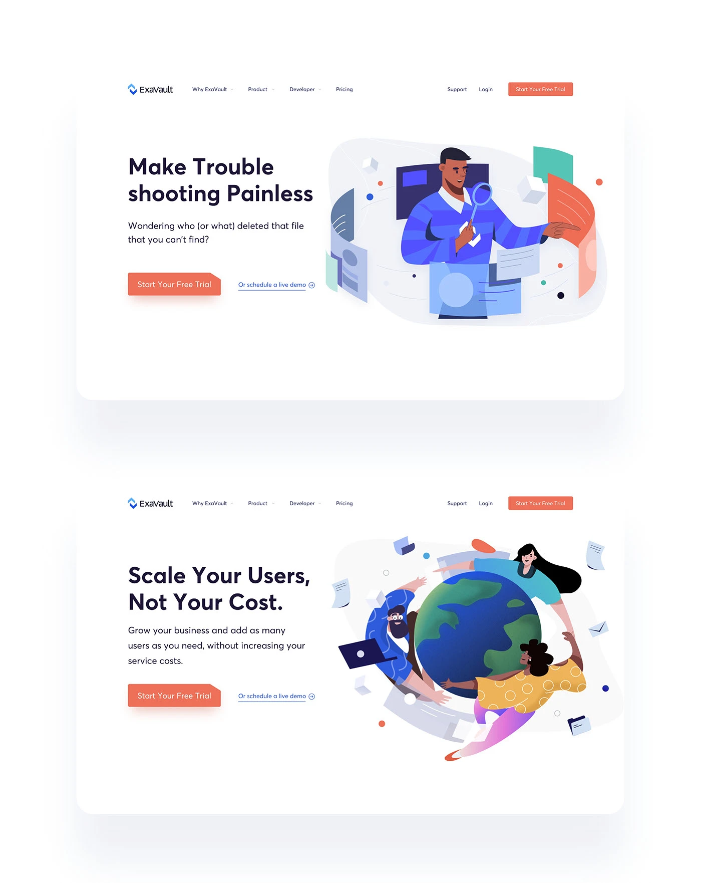 branding design ILLUSTRATION Isometric isometric illustration landing page typography Web Design Website Website Design