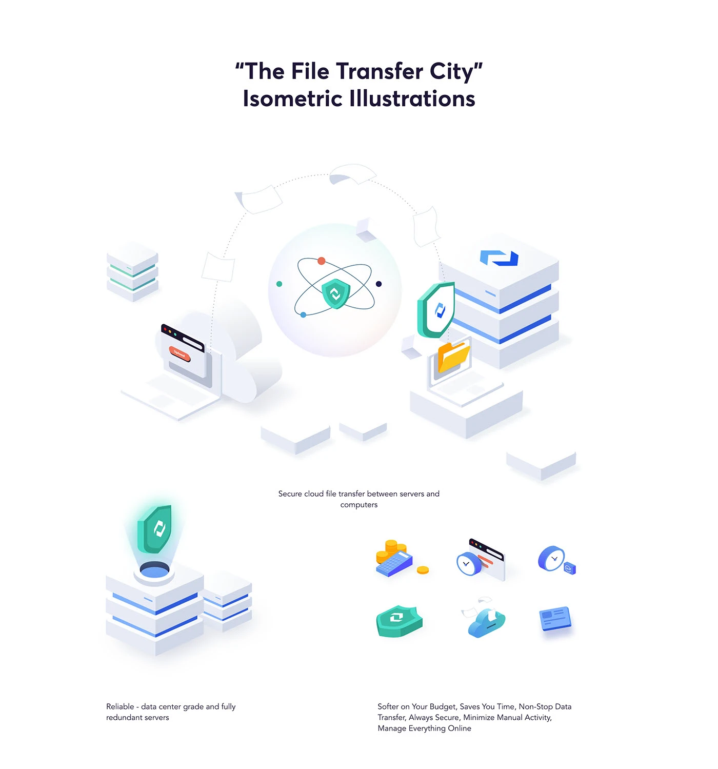 branding design ILLUSTRATION Isometric isometric illustration landing page typography Web Design Website Website Design