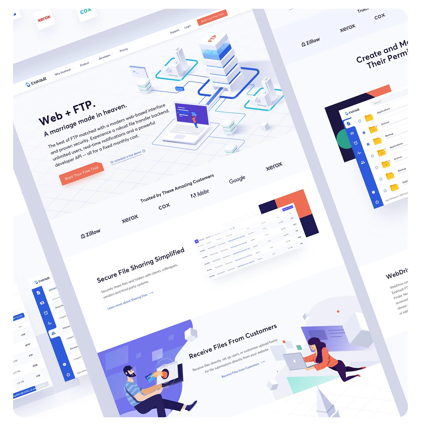 branding design ILLUSTRATION Isometric isometric illustration landing page typography Web Design Website Website Design