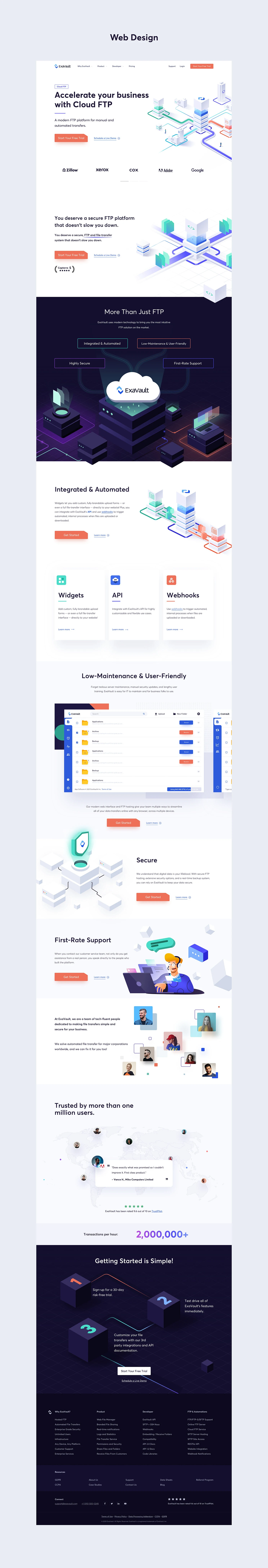 branding design ILLUSTRATION Isometric isometric illustration landing page typography Web Design Website Website Design