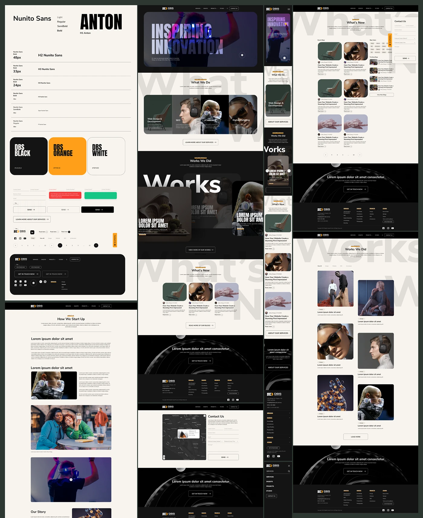 design branding  Brand Design Web Design  UI/UX Website