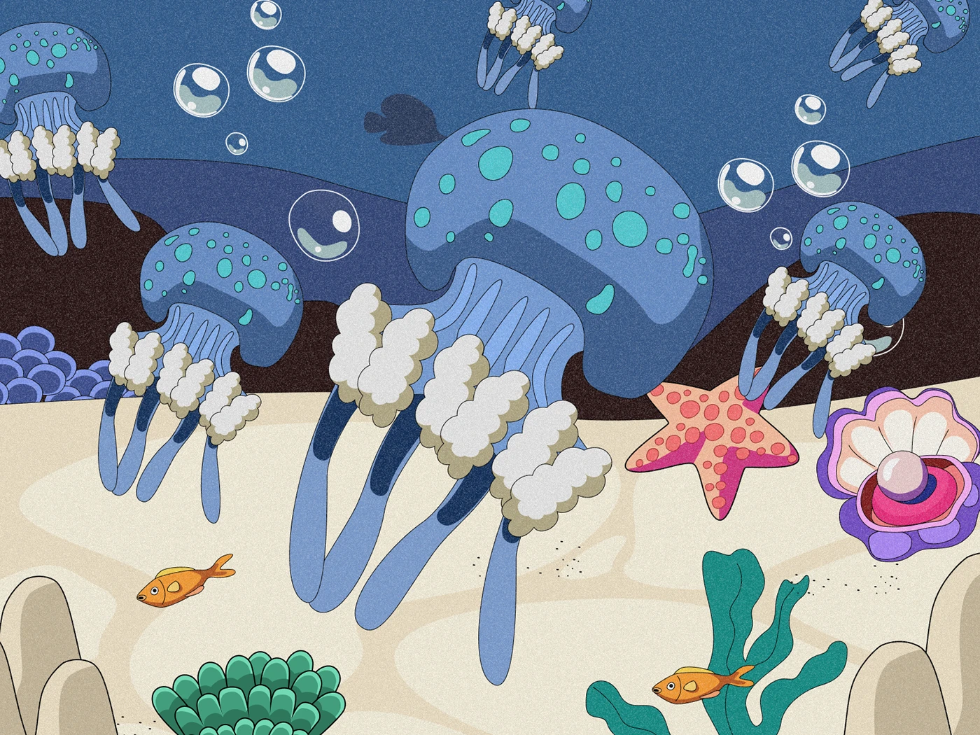 ILLUSTRATION  Character design  Drawing  digital illustration fish design