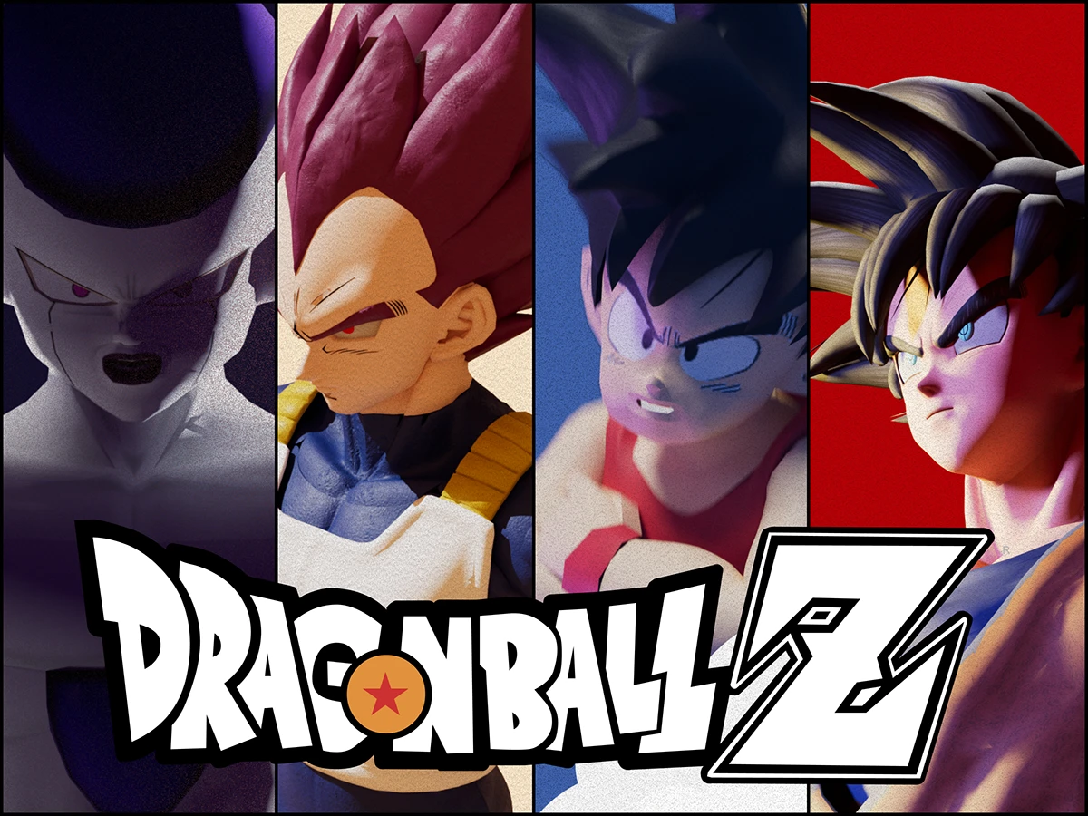 3D Character dragon ball Dragonball anime Digital Art  ILLUSTRATION  concept art Character design  japan
