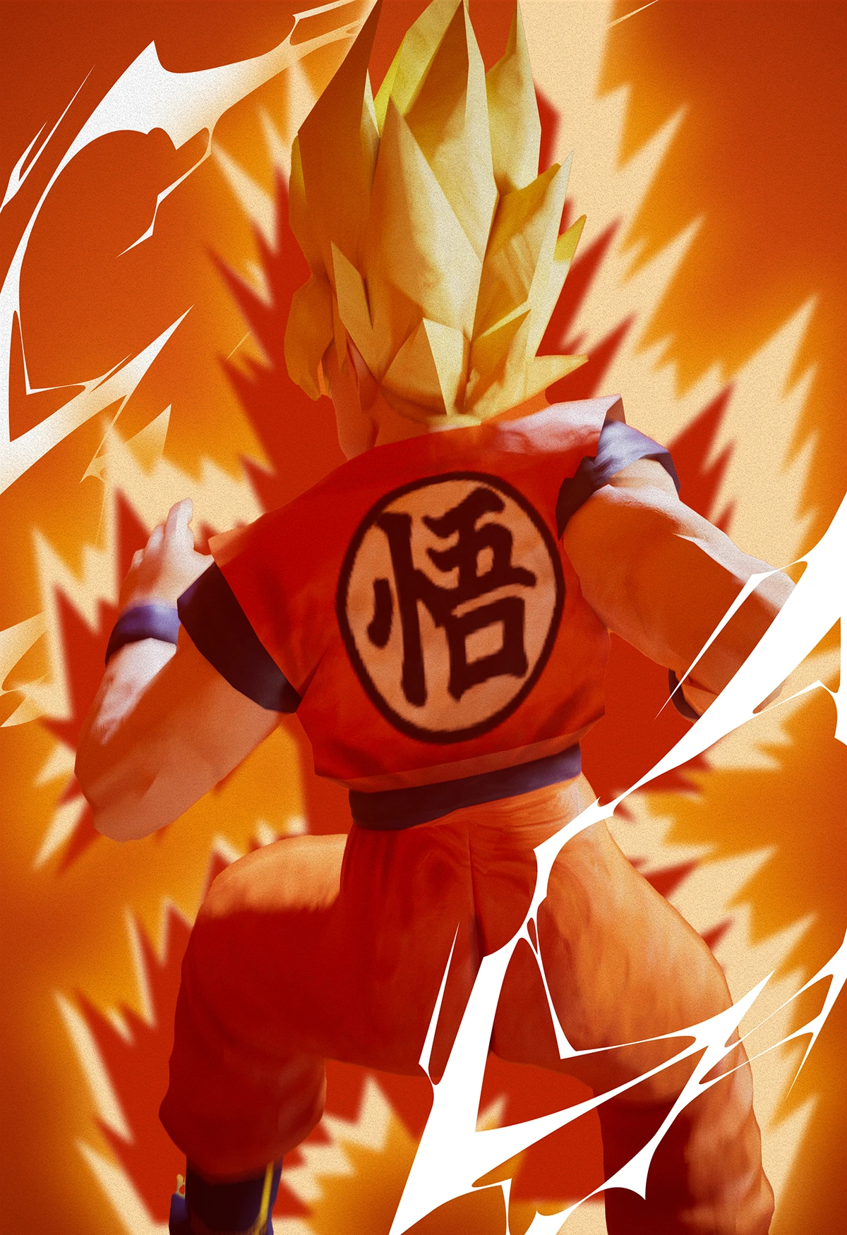 3D Character dragon ball Dragonball anime Digital Art  ILLUSTRATION  concept art Character design  japan