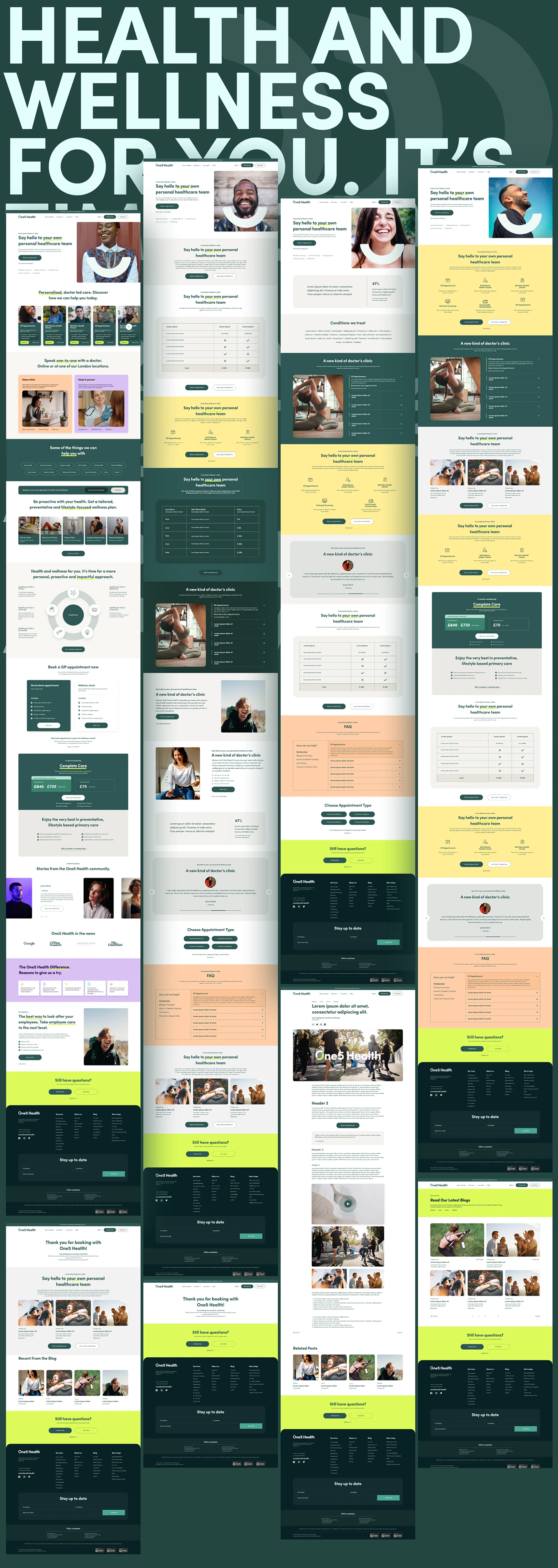 Website Web Design  Web Website Design Health healthcare health care clinic medical doctor