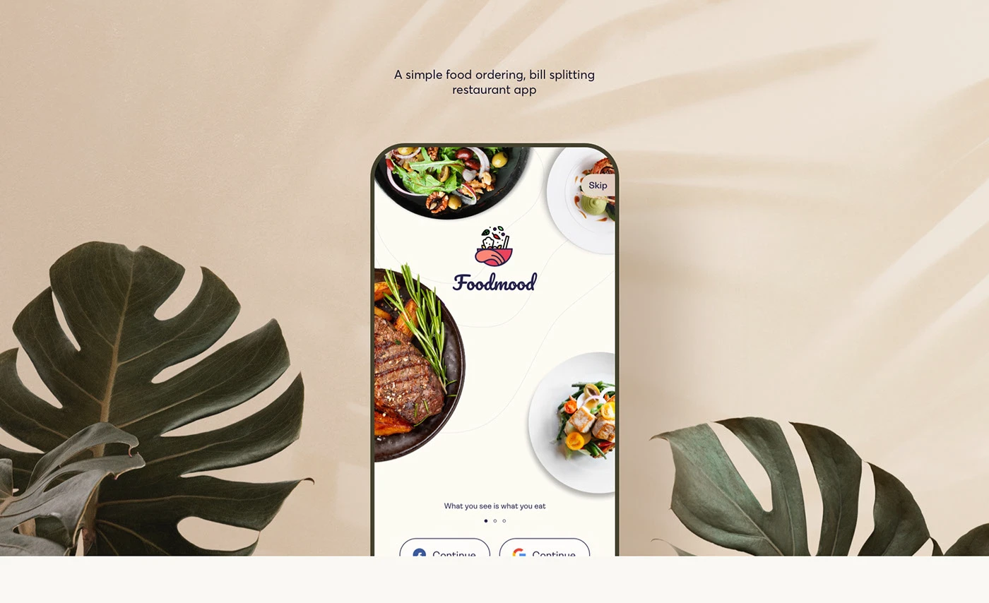 design Food  Mobile app restaurant UI ui design UI/UX user experience ux UX design