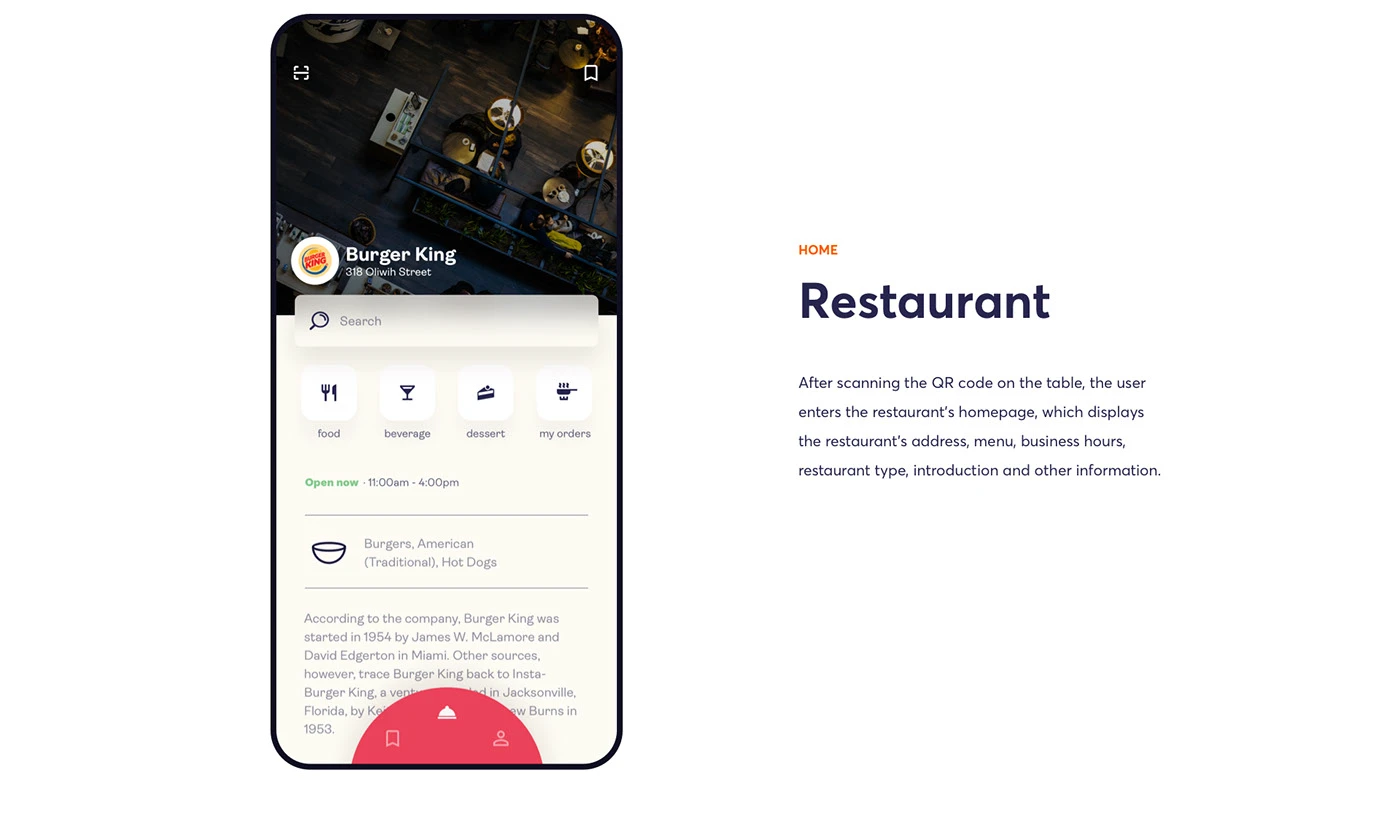 design Food  Mobile app restaurant UI ui design UI/UX user experience ux UX design