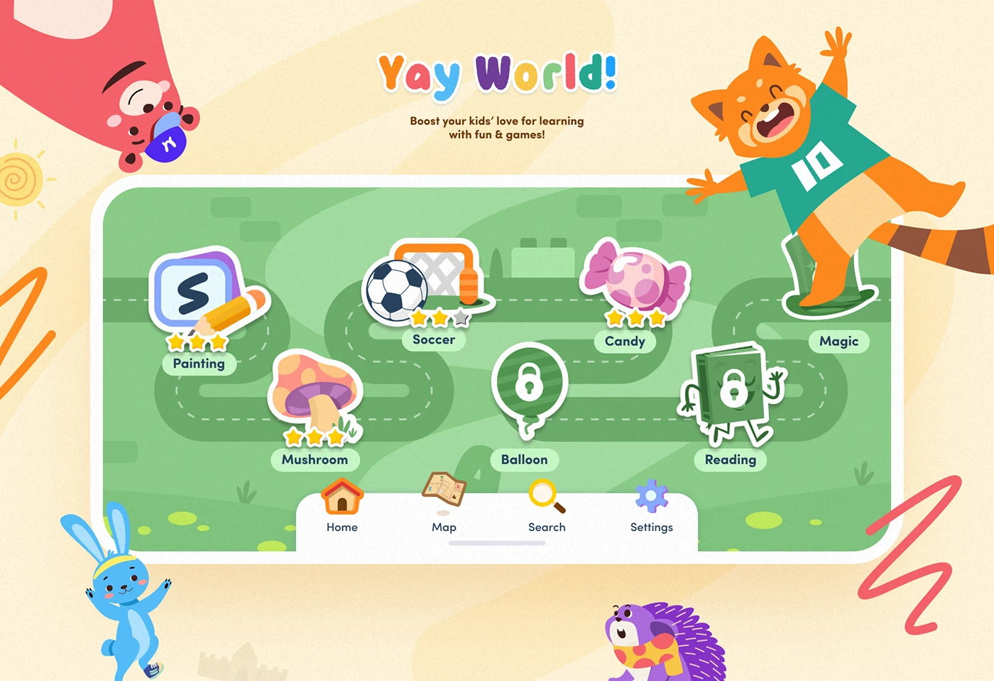 UI/UX ui design UI uiux Figma user interface Mobile app user experience children Character design