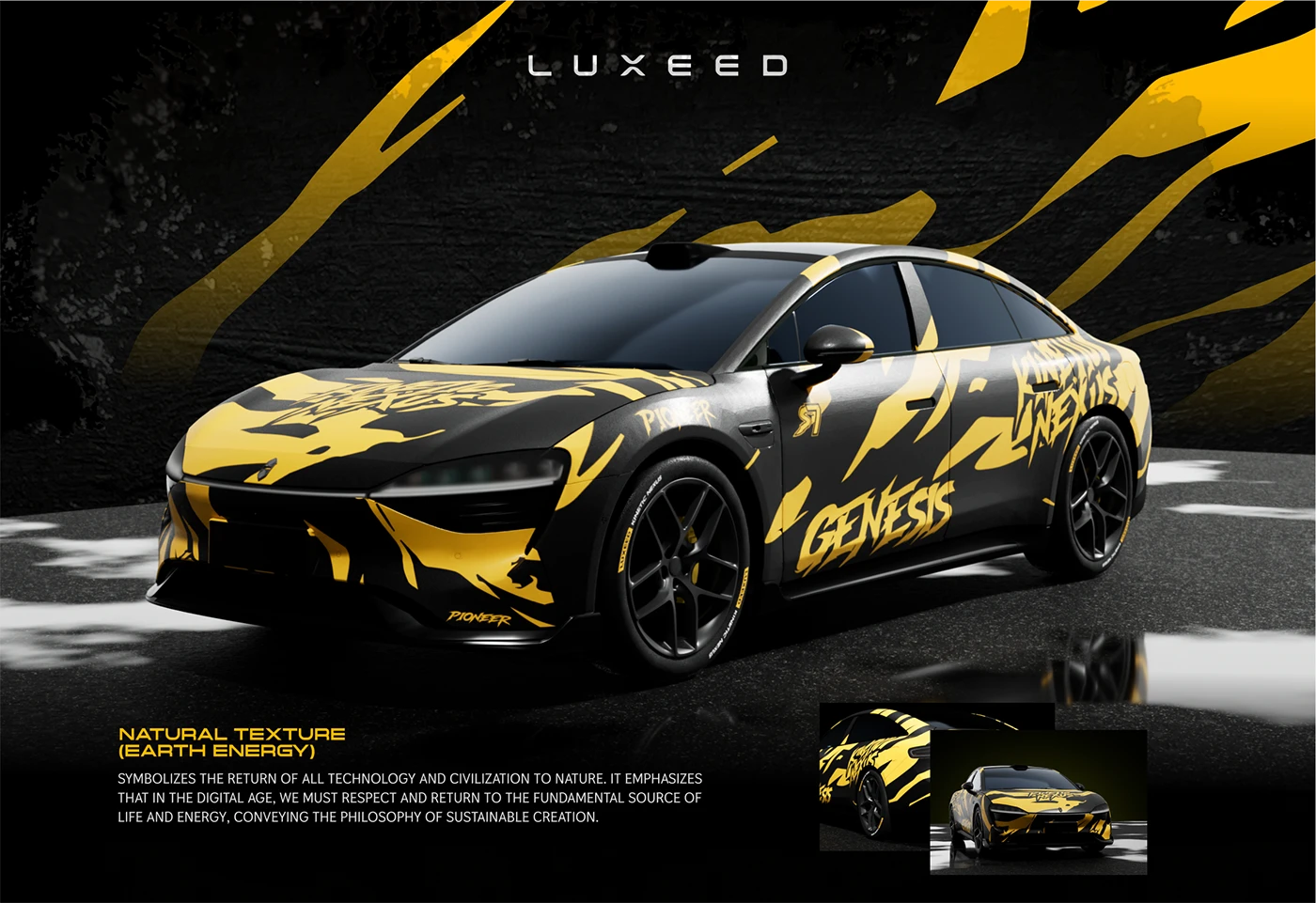 cartoon car design branding  Socialmedia Logo Design card