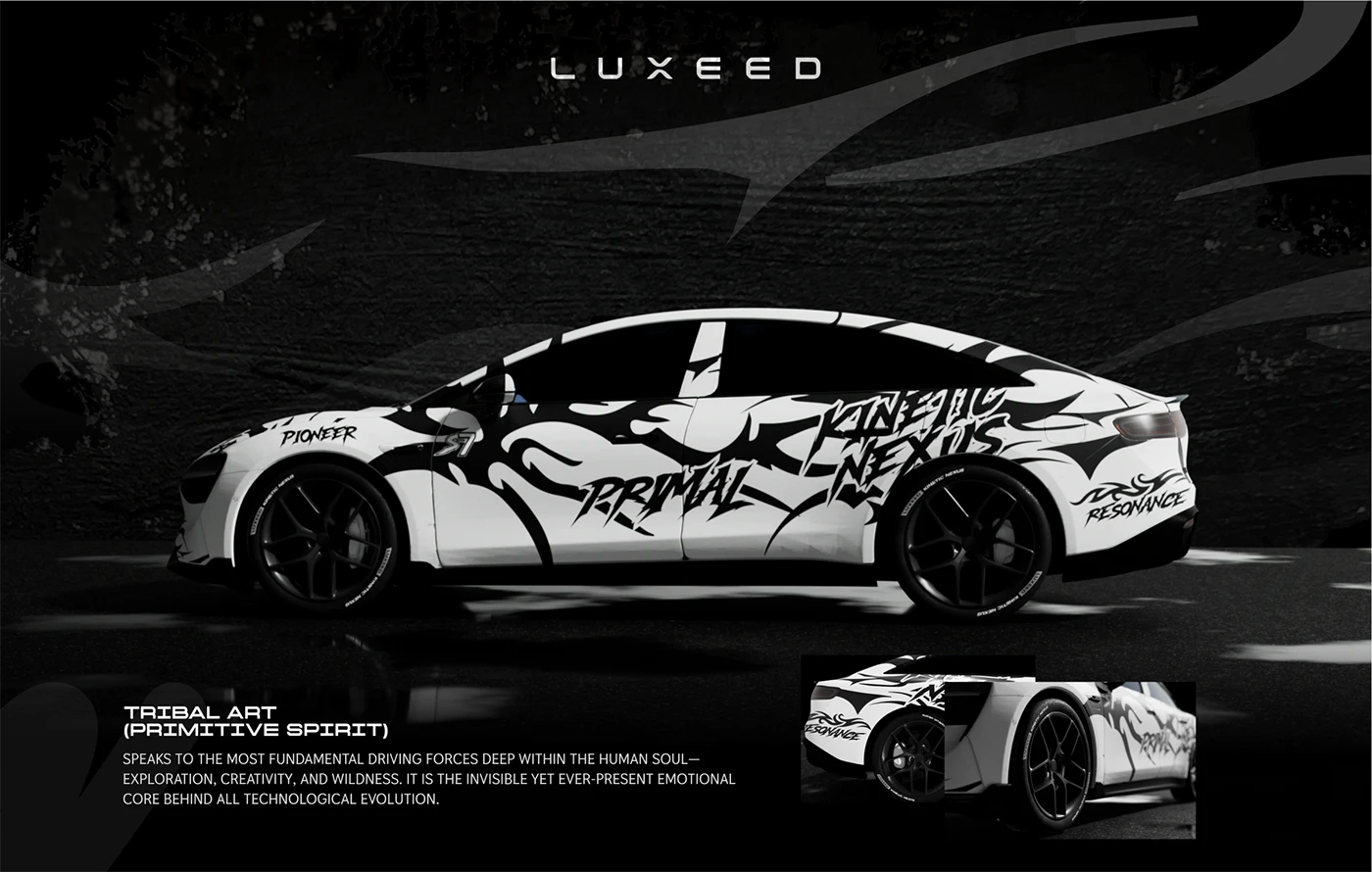 cartoon car design branding  Socialmedia Logo Design card