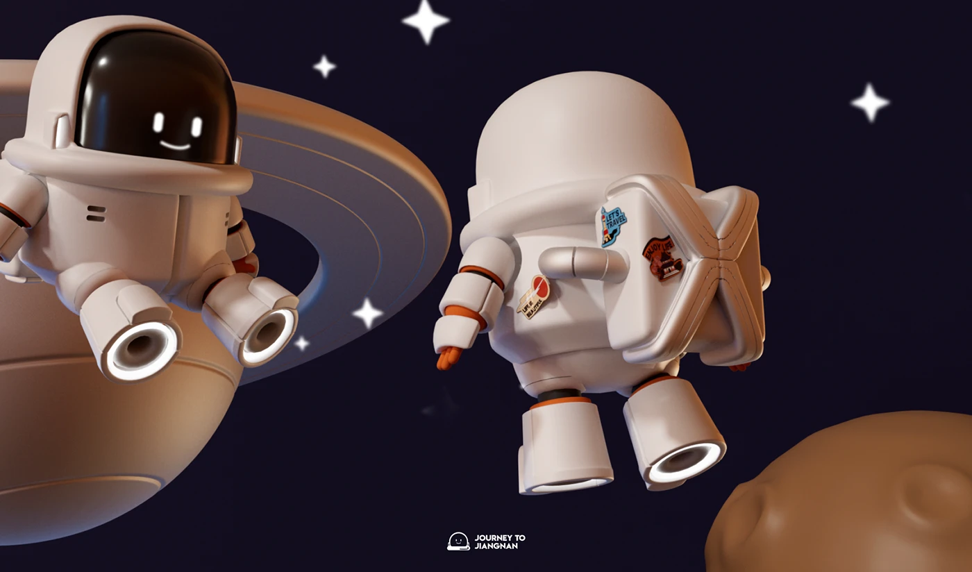 toy 3D Character design Digital Art Mascot brand