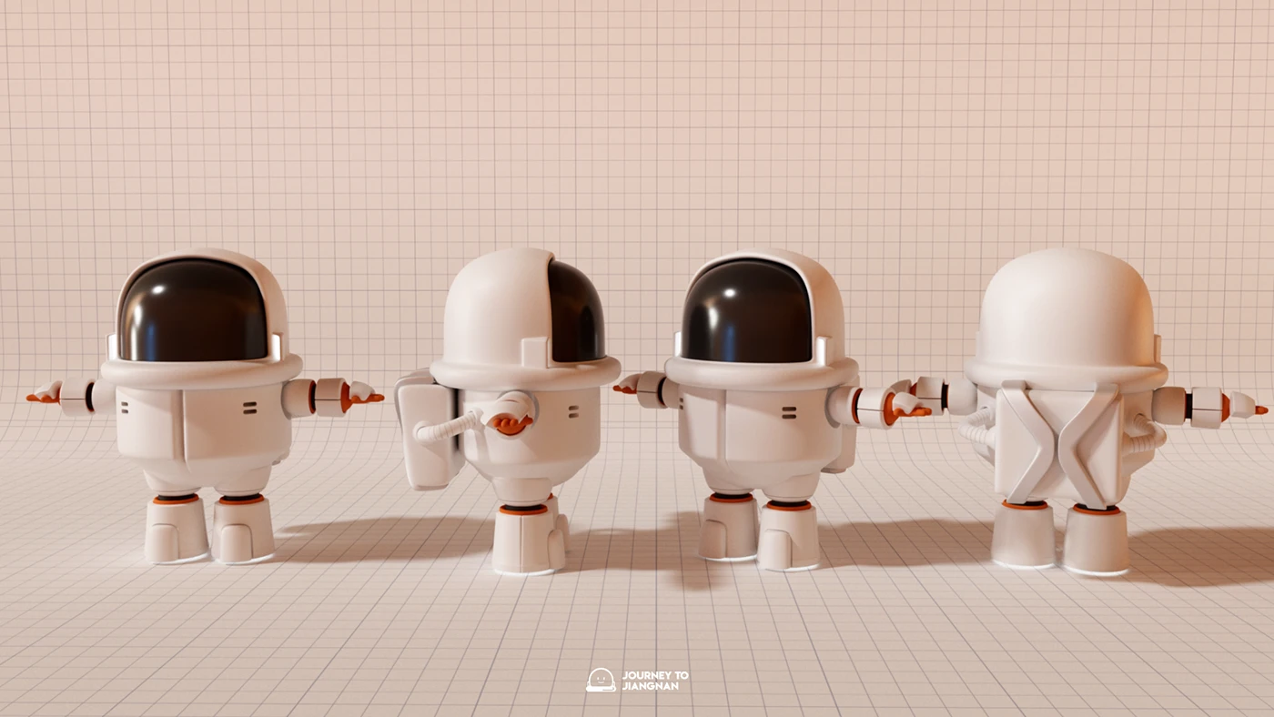 toy 3D Character design Digital Art Mascot brand