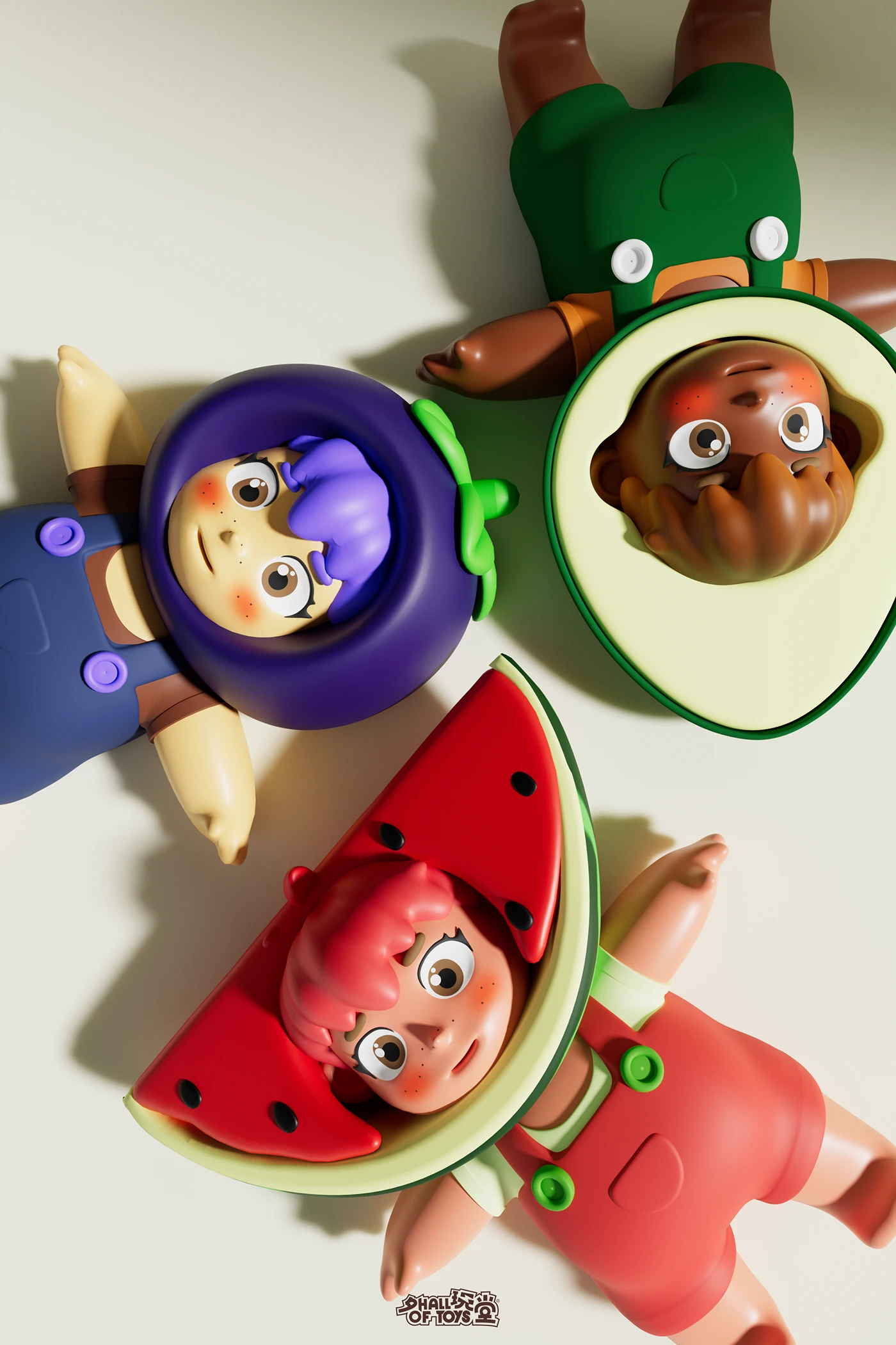Trendy toys 3д IP character Design Mascot IP cartoon characters Children's Toys motion motion graphics 2D Animation