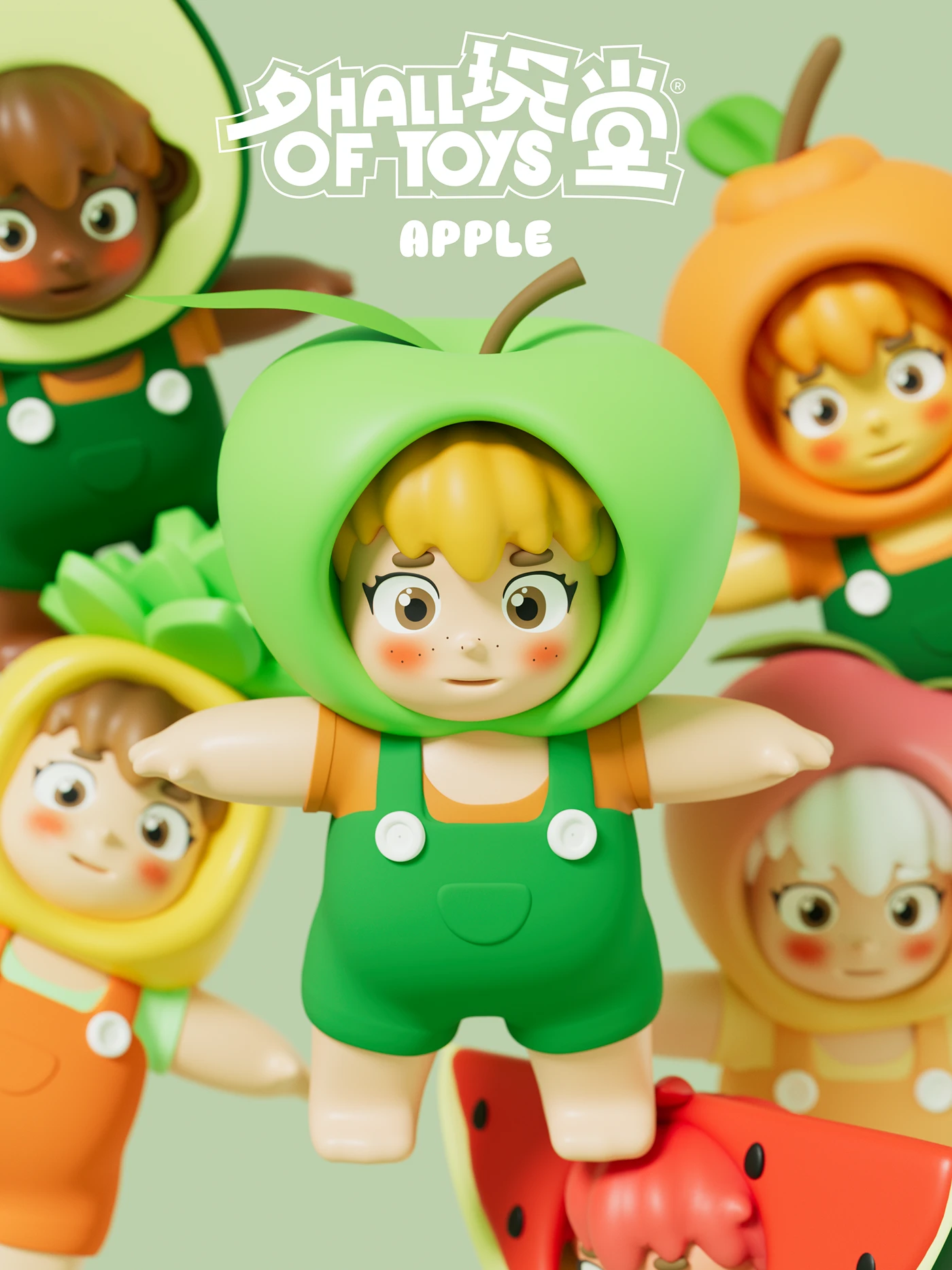 Trendy toys 3д IP character Design Mascot IP cartoon characters Children's Toys motion motion graphics 2D Animation