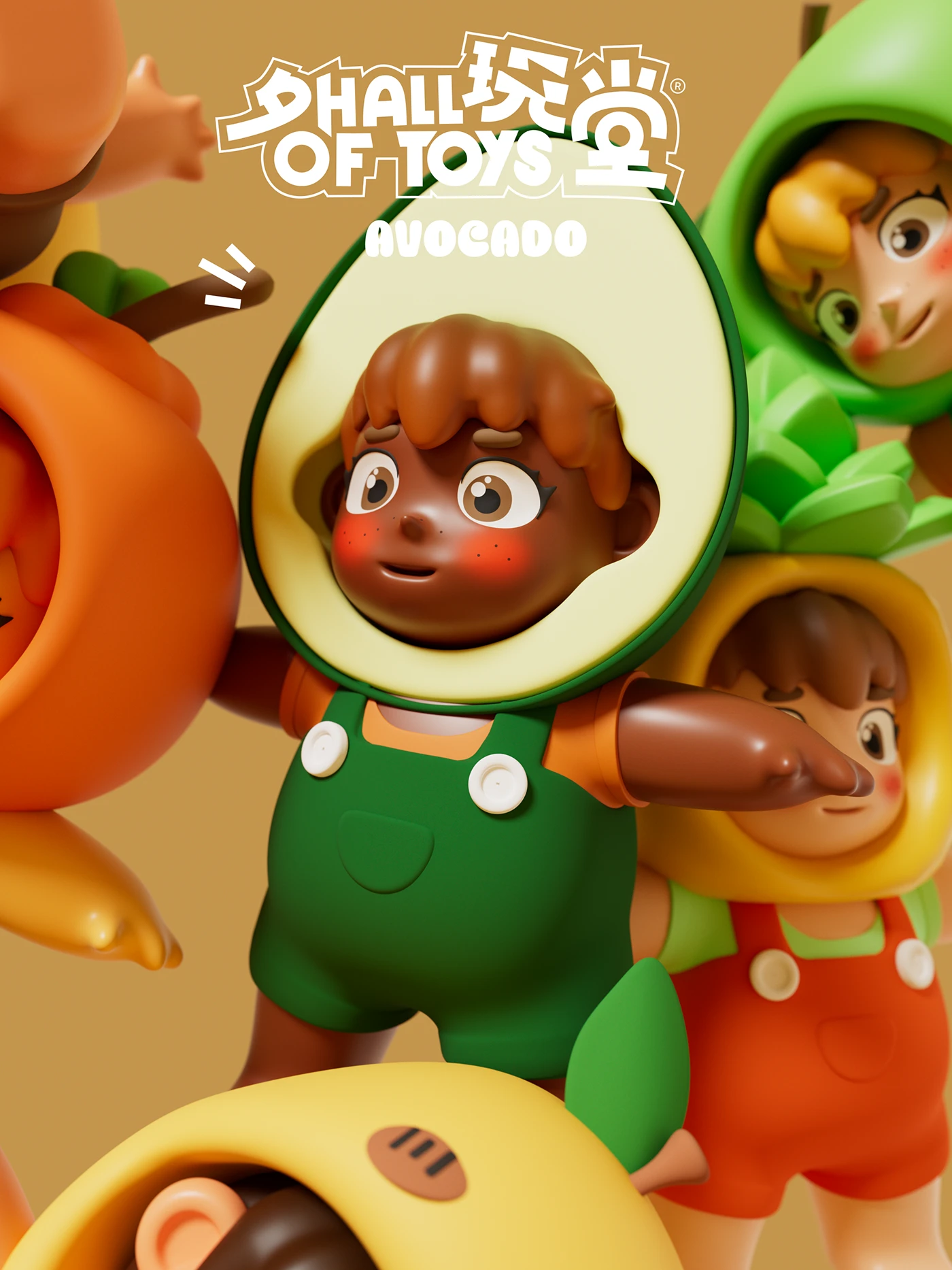 Trendy toys 3д IP character Design Mascot IP cartoon characters Children's Toys motion motion graphics 2D Animation
