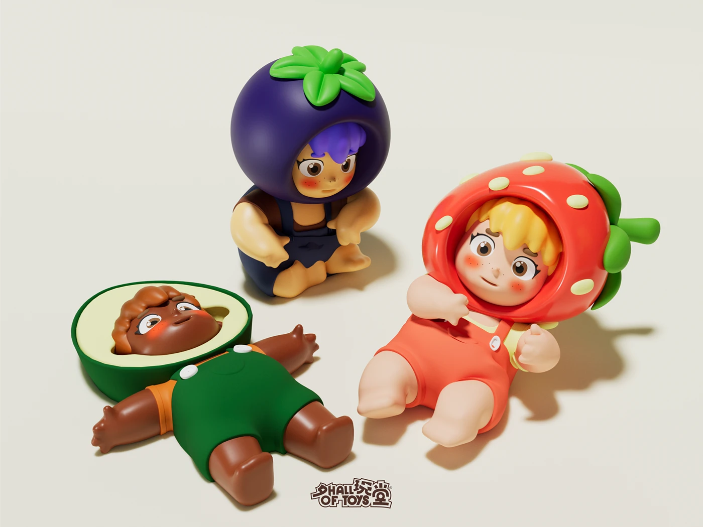 Trendy toys 3д IP character Design Mascot IP cartoon characters Children's Toys motion motion graphics 2D Animation