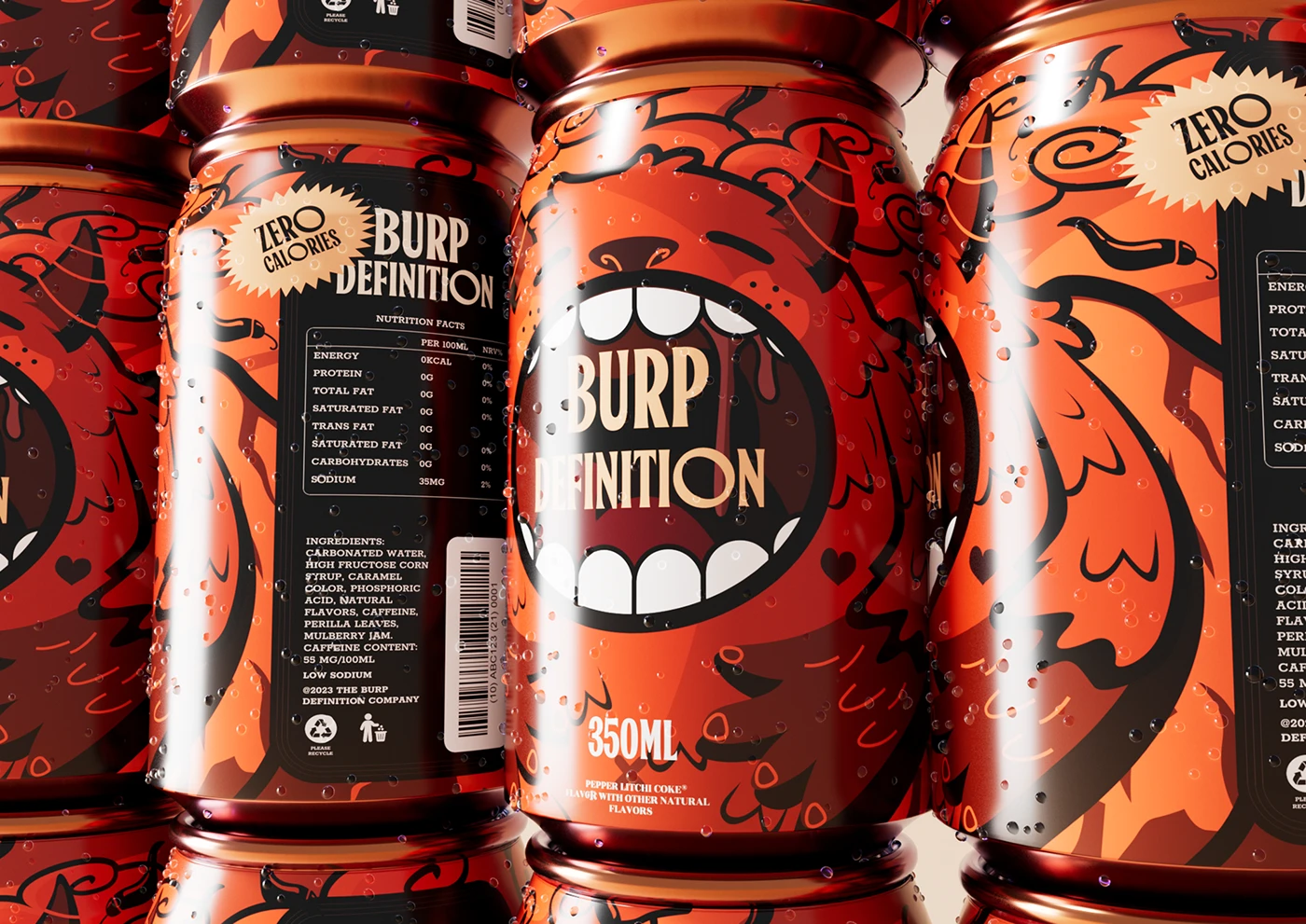 packaging design ILLUSTRATION branding beverage Branding design dragon chinese mythology