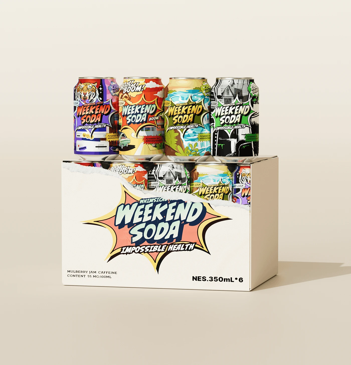 weekendsoda design branding Advertising visual identity Brand Design ILLUSTRATION adobe illustrator cartoon Drawing