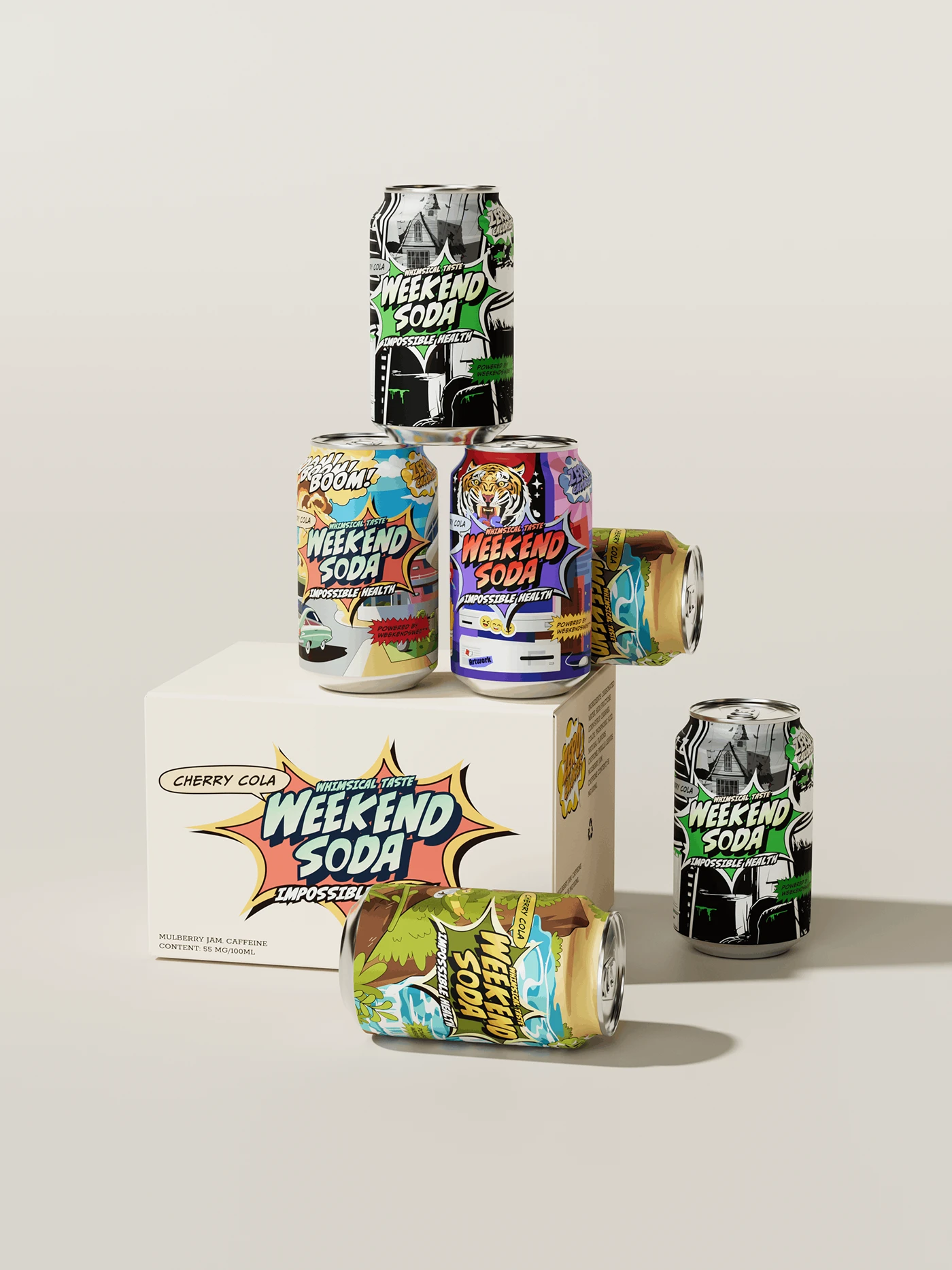 weekendsoda design branding Advertising visual identity Brand Design ILLUSTRATION adobe illustrator cartoon Drawing